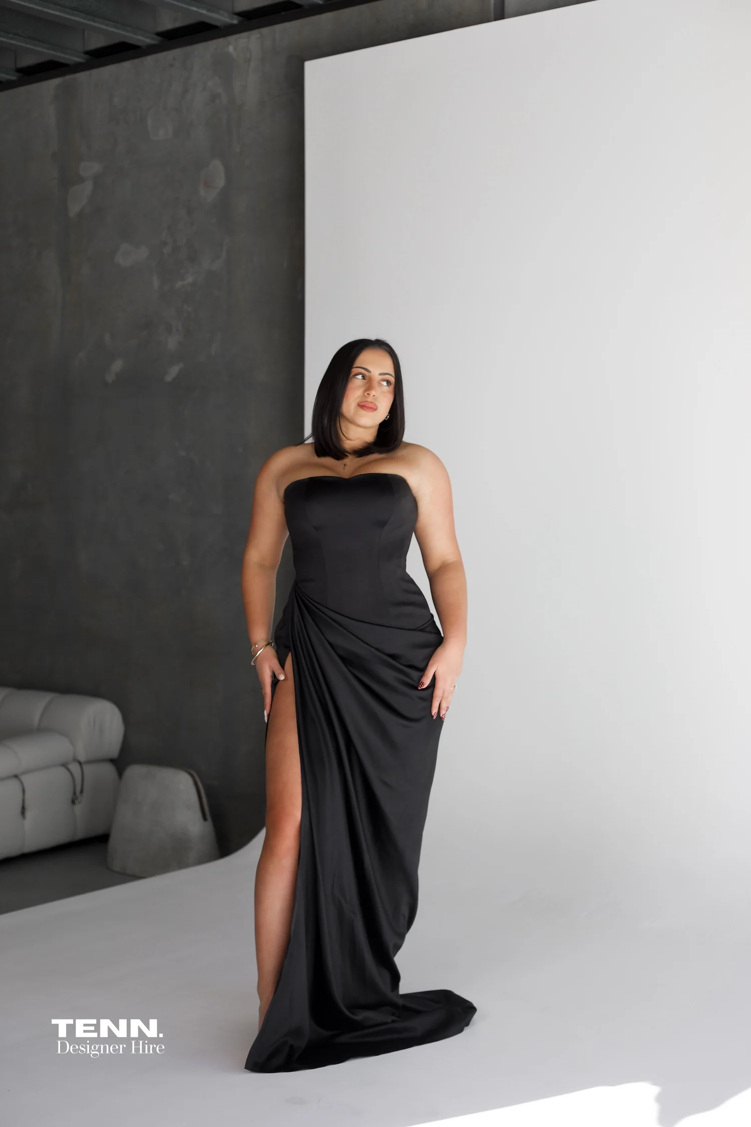 Bianca gown - Black - Image 3