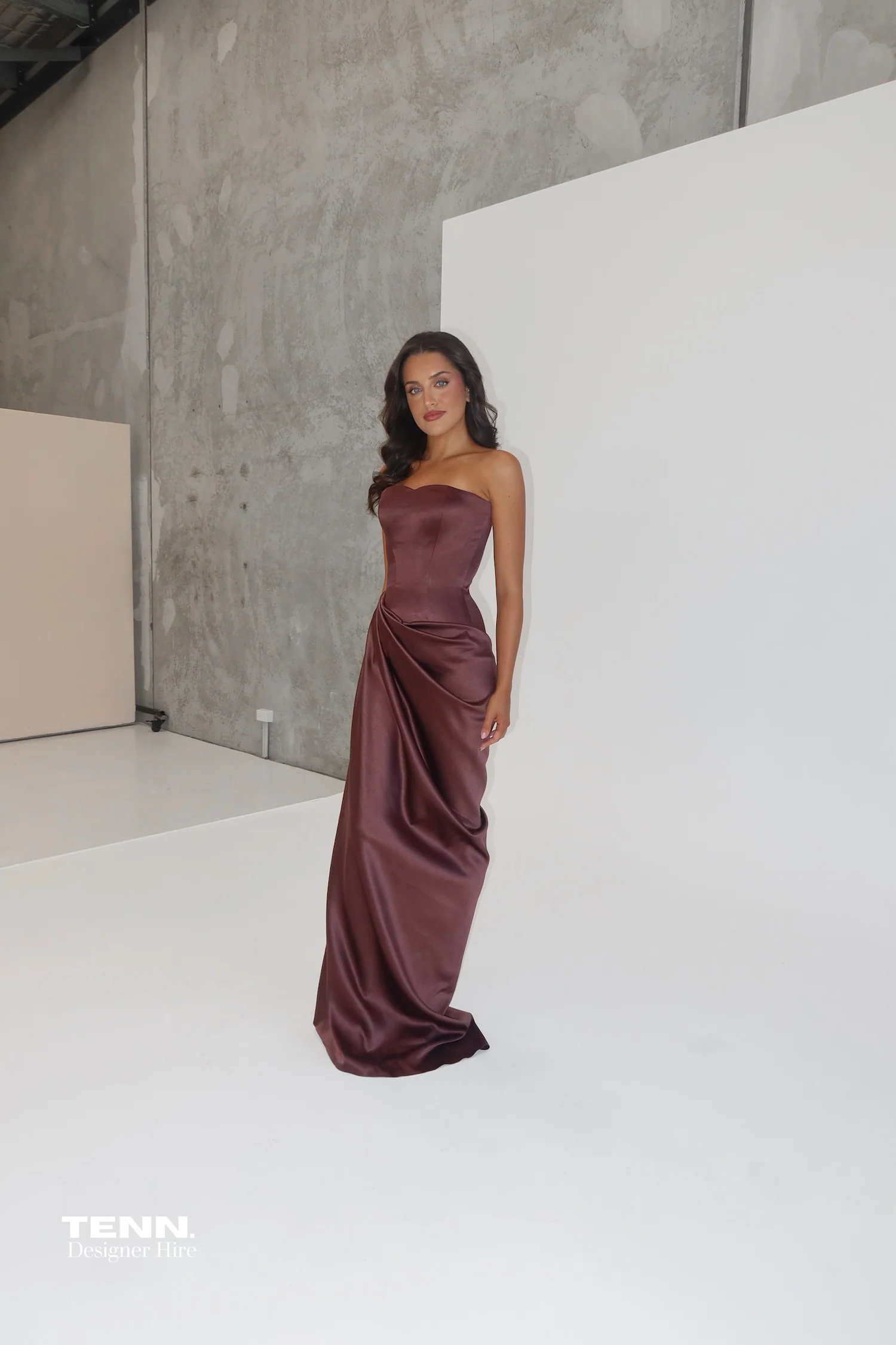 Bianca gown - Chocolate - Image 3