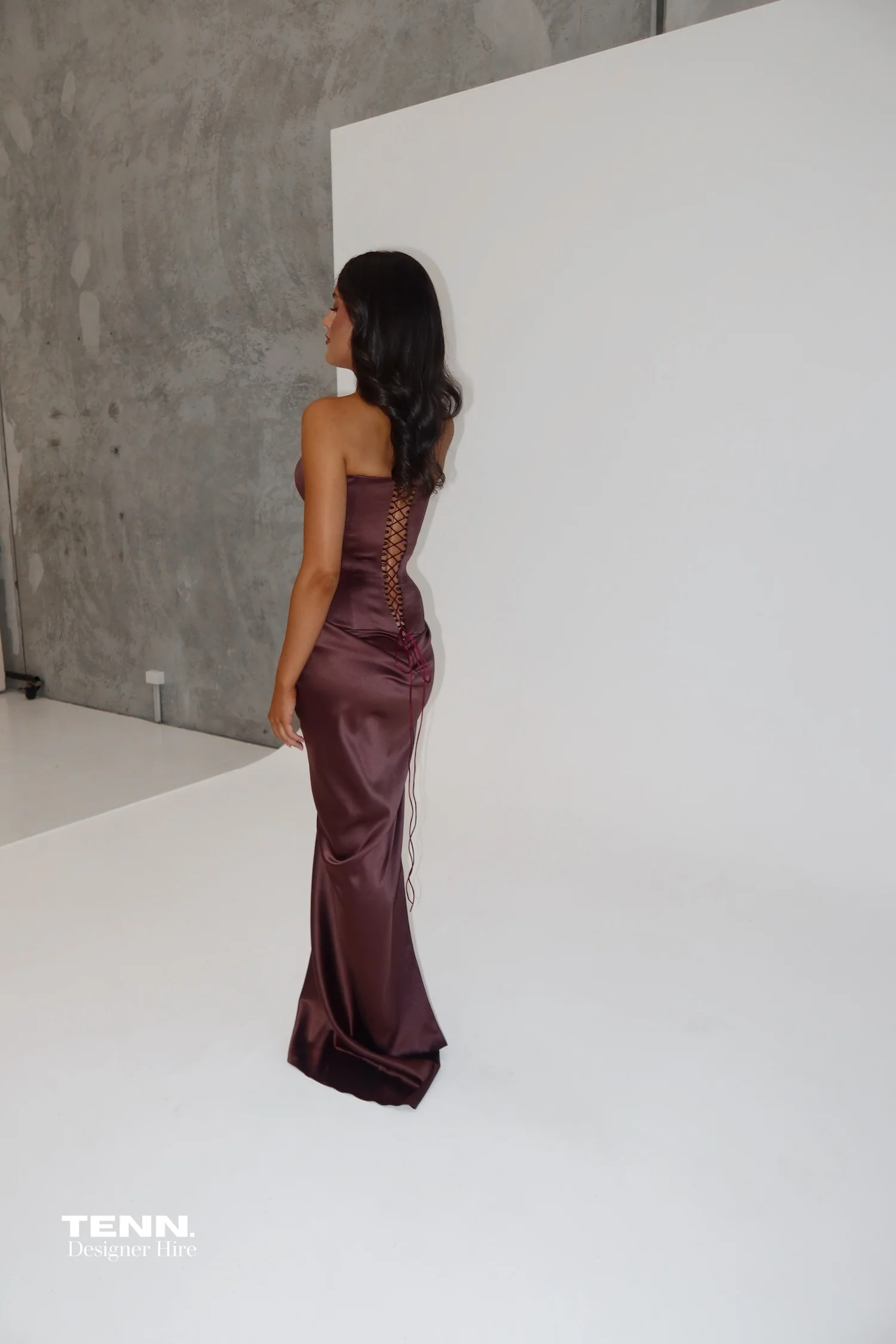 Bianca gown - Chocolate - Image 5