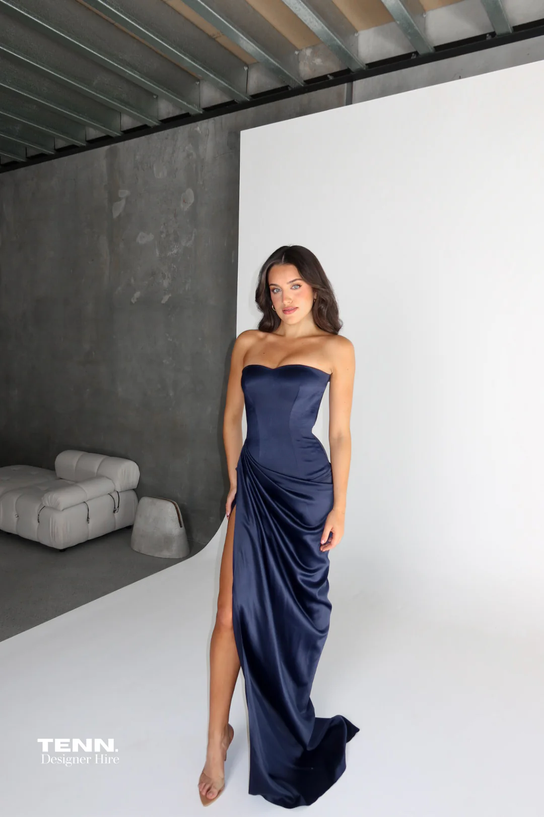 Bianca gown - Navy - Image 4