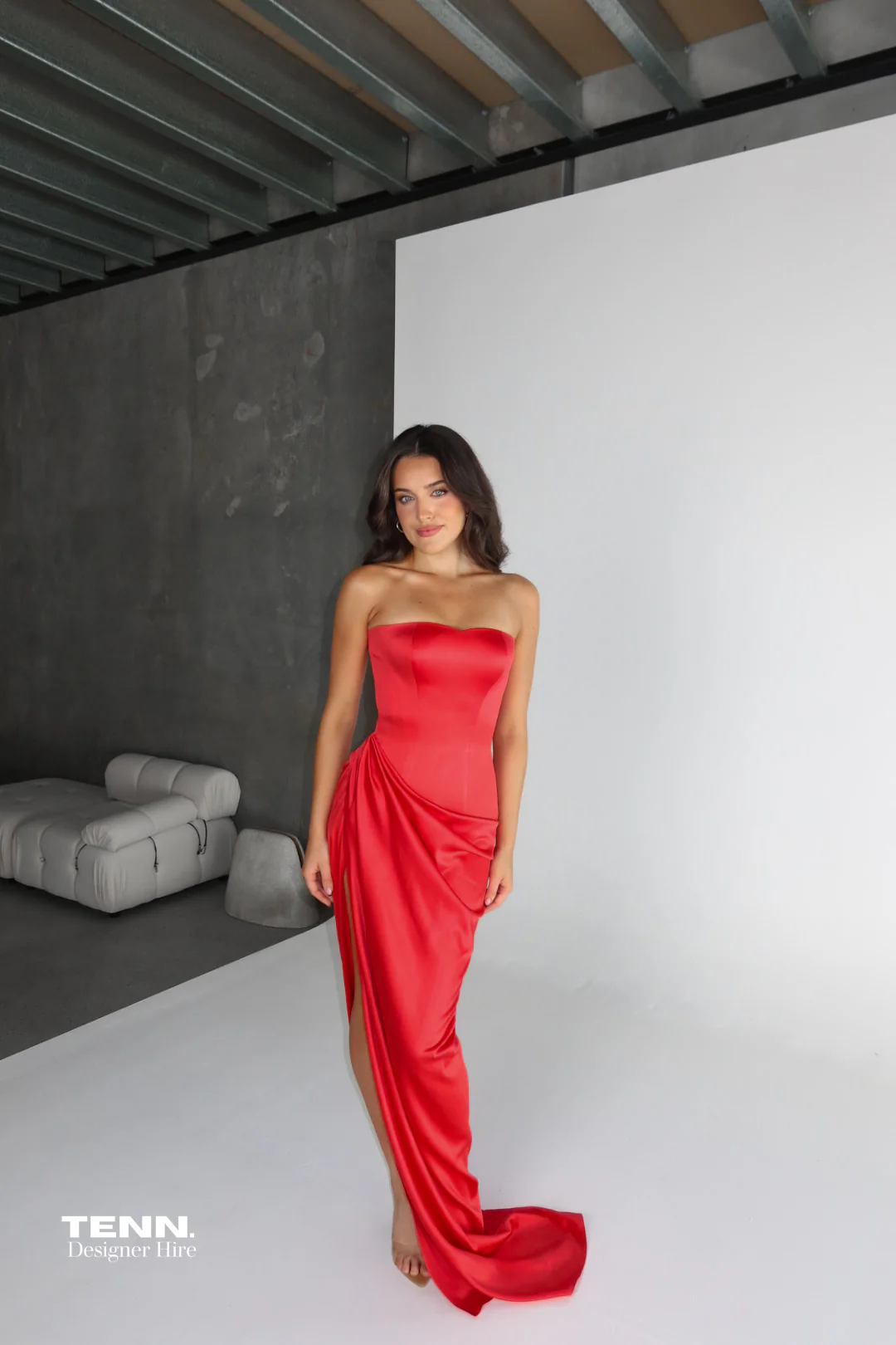 Bianca gown - Red - Image 6