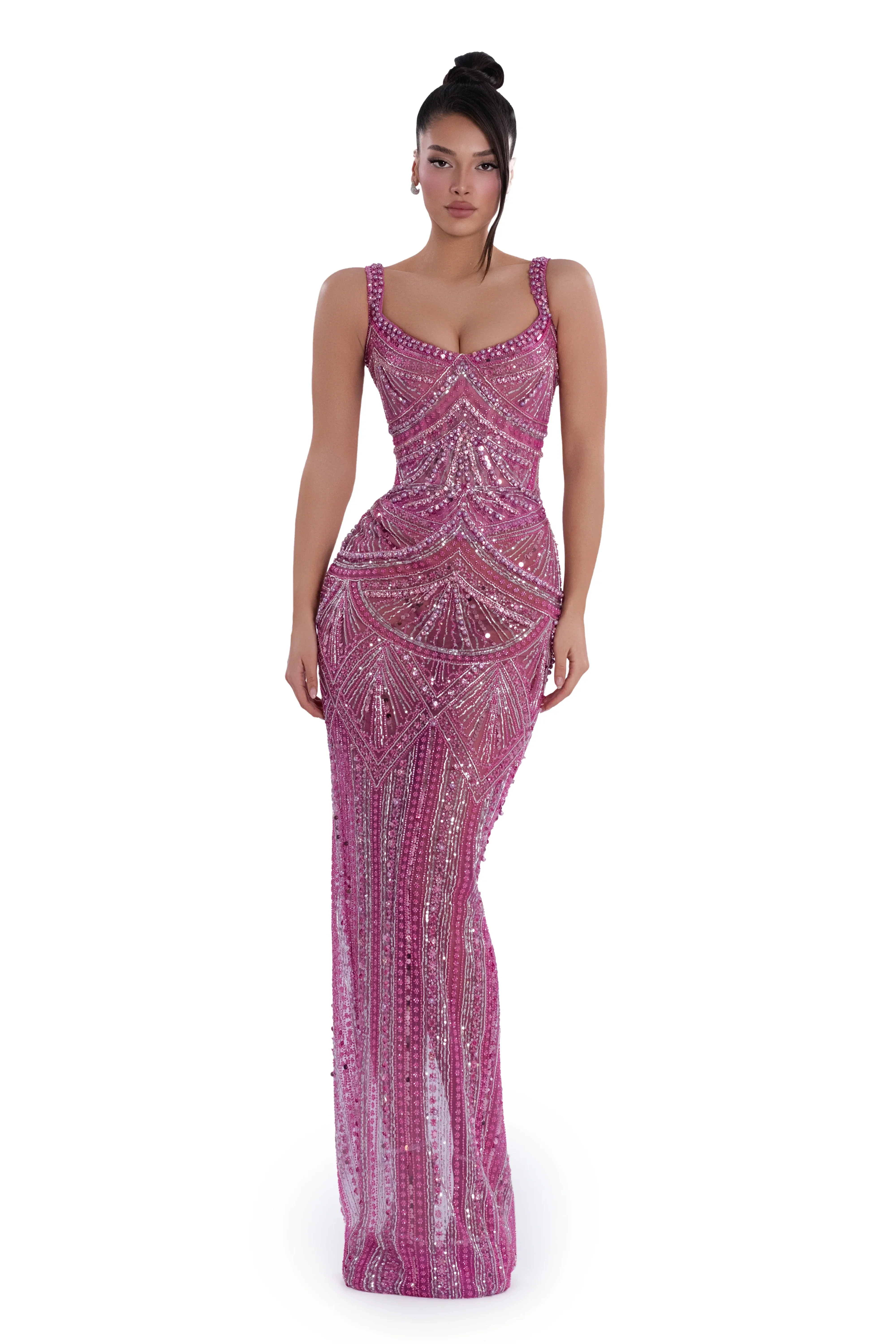Blush Rose Gown - Pink - Image 10