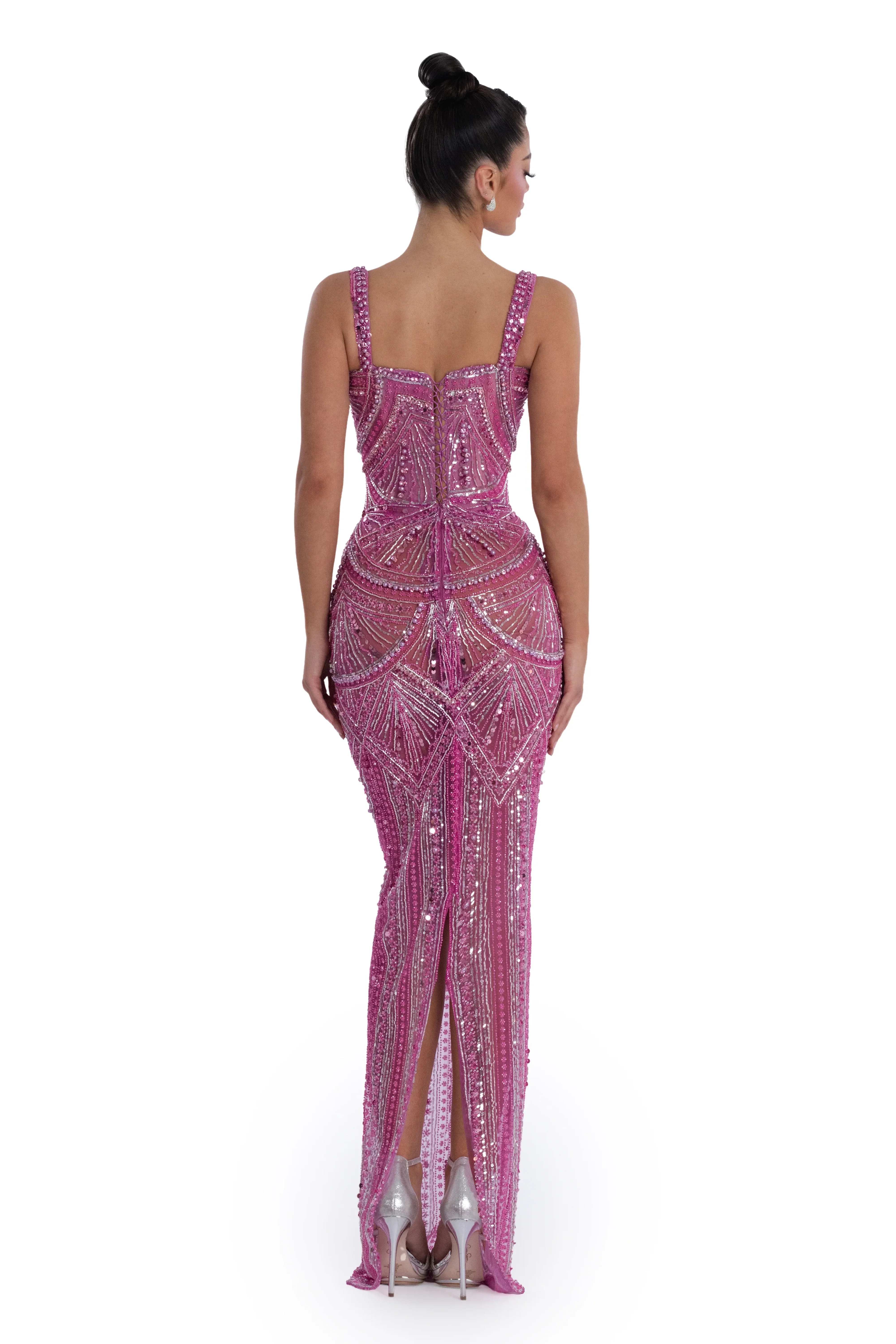 Blush Rose Gown - Pink - Image 11