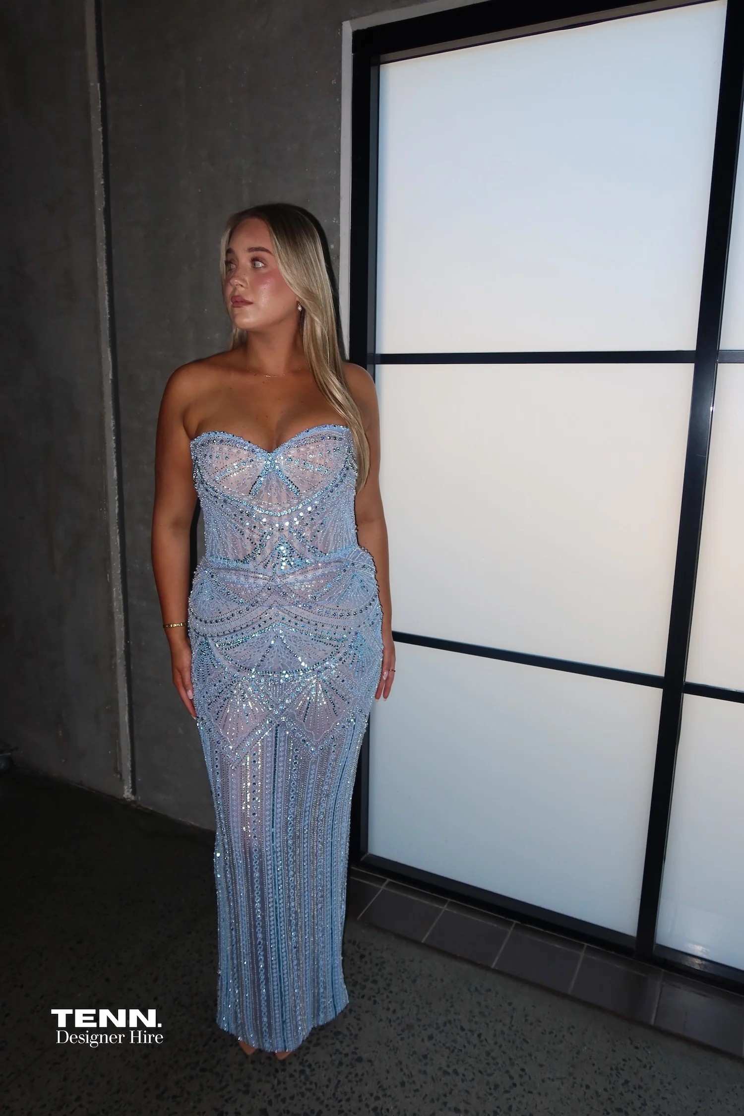 Blush Majesty Gown - Aquamarine (TENN Exclusive) - Image 12