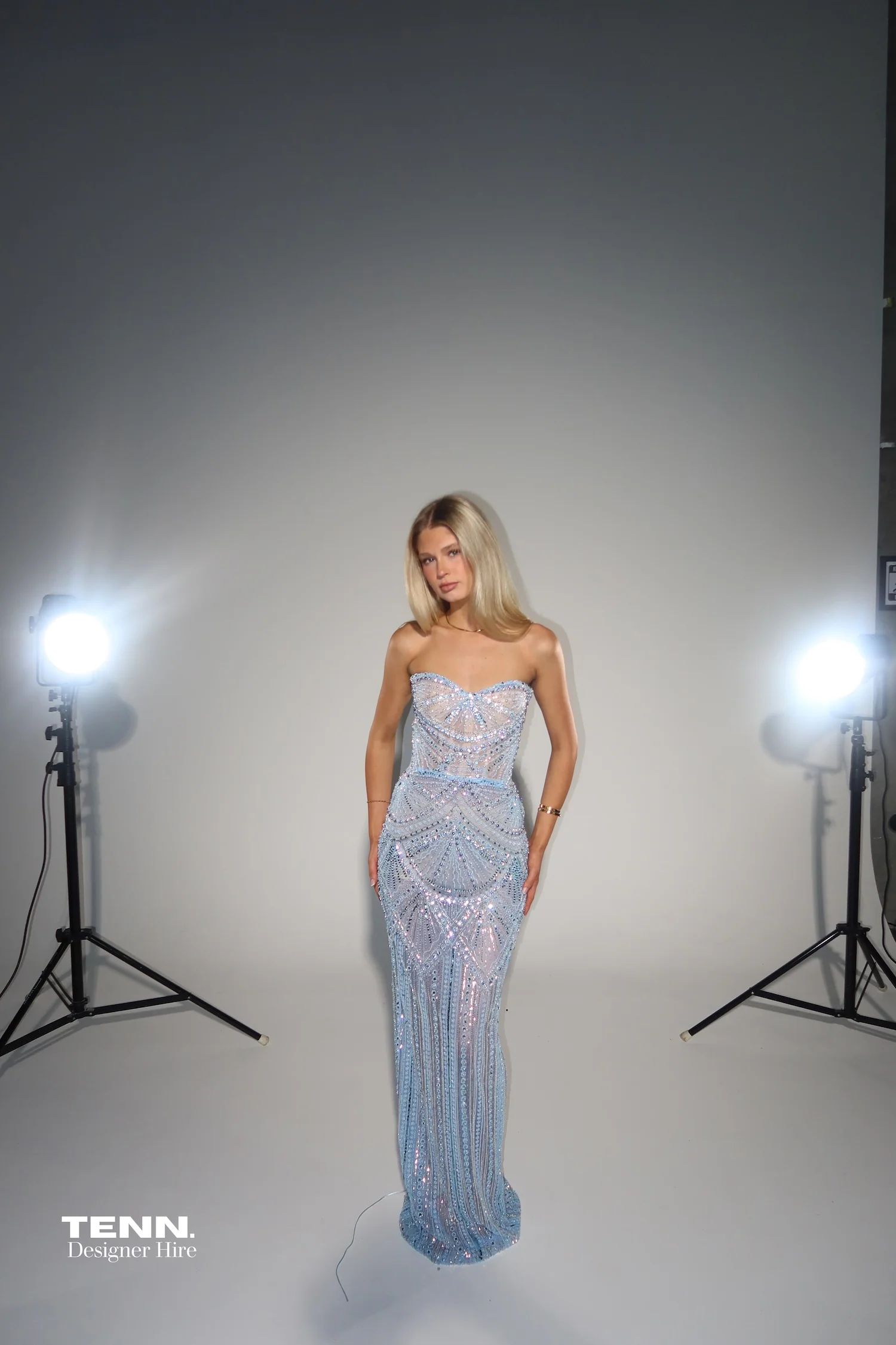 Blush Majesty Gown - Aquamarine (TENN Exclusive) - Image 4