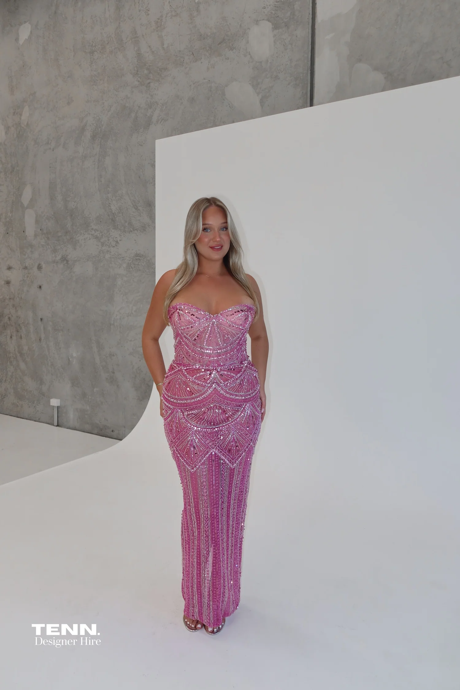 Blush Majesty Gown - Pink - Image 3