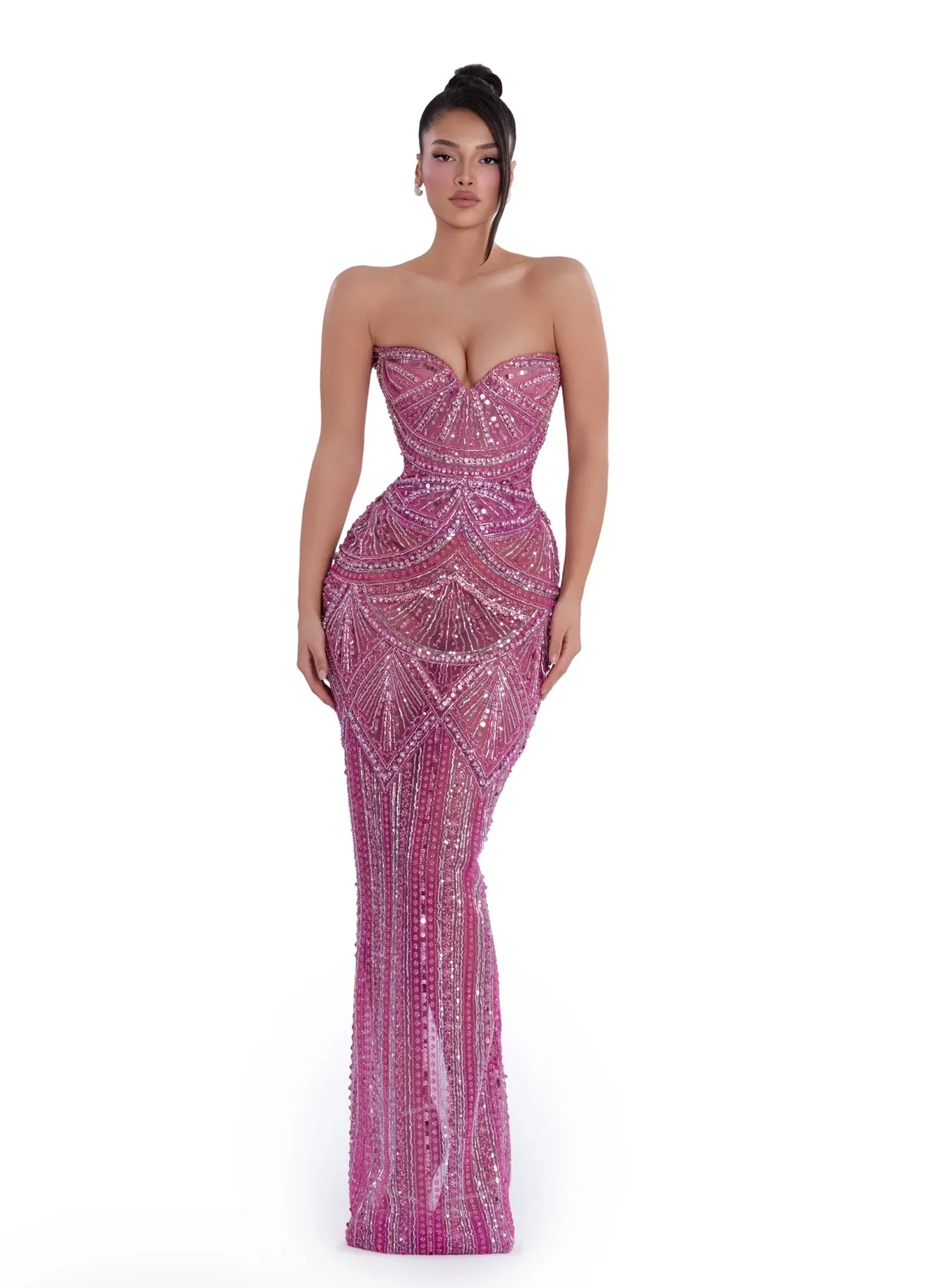 Blush Majesty Gown - Pink - Image 6