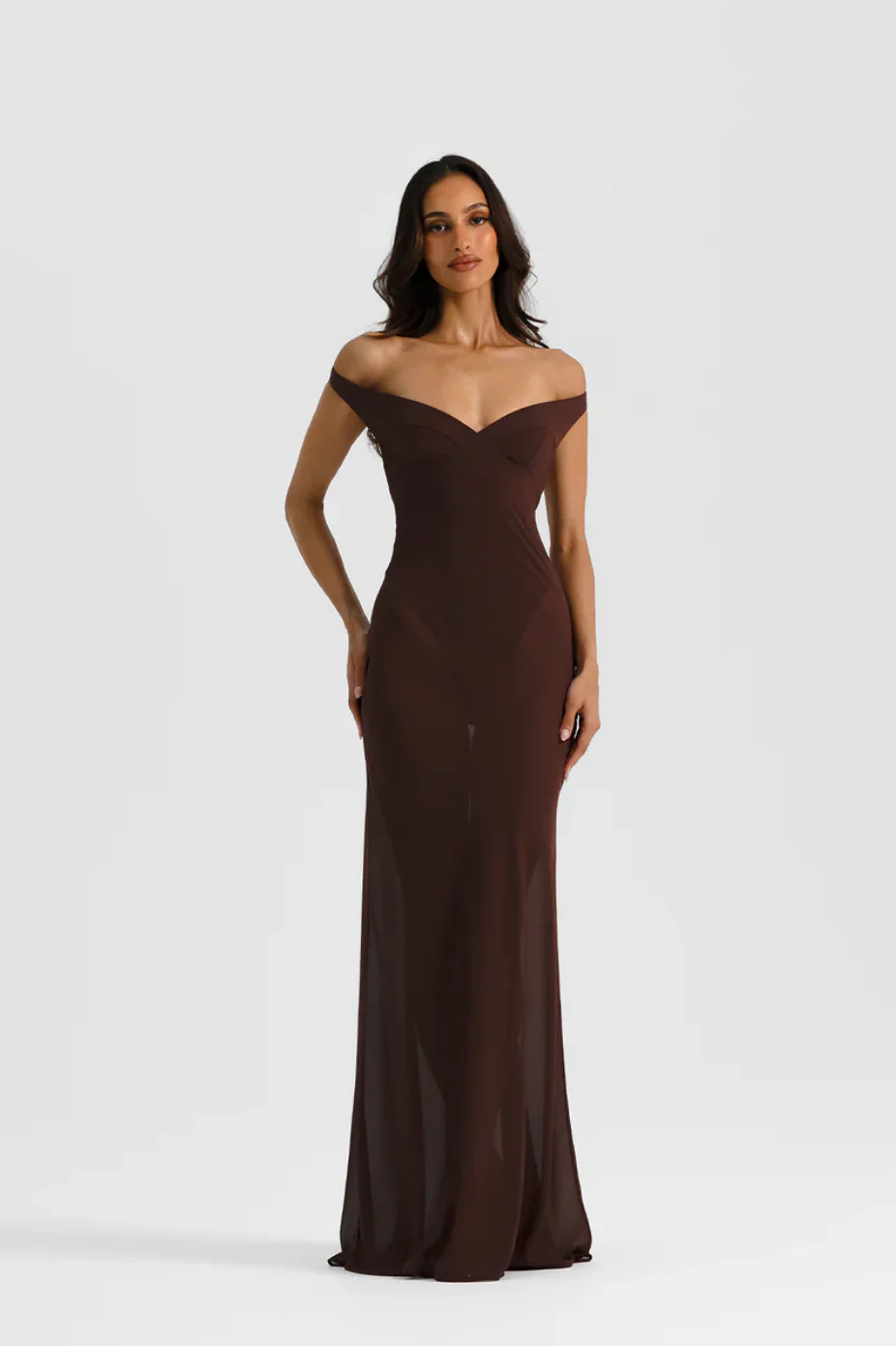 Brielle Dress - Espresso - Image 2