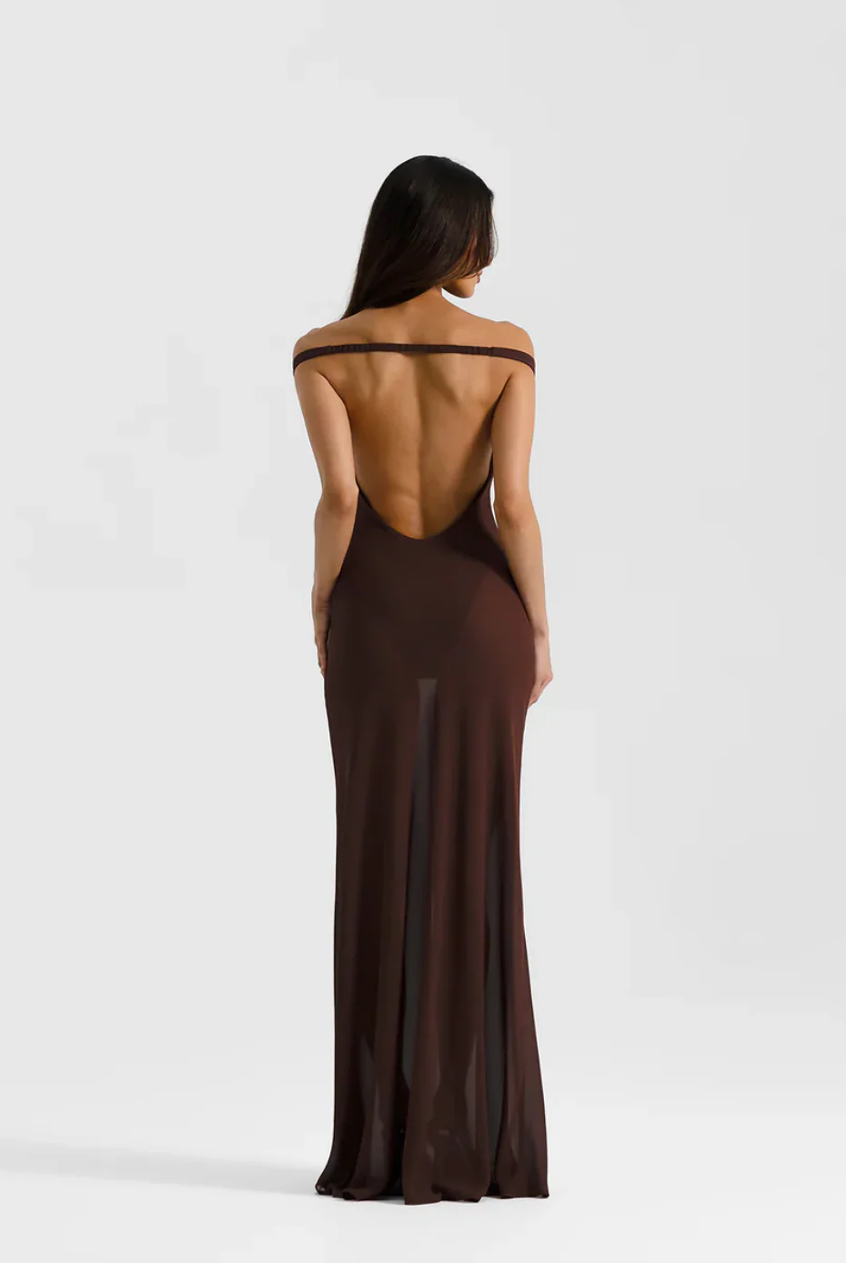 Brielle Dress - Espresso - Image 3
