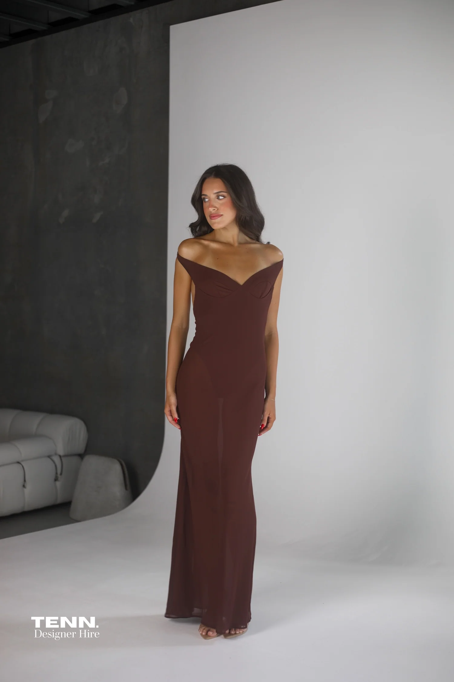 Brielle Dress - Espresso - Image 5