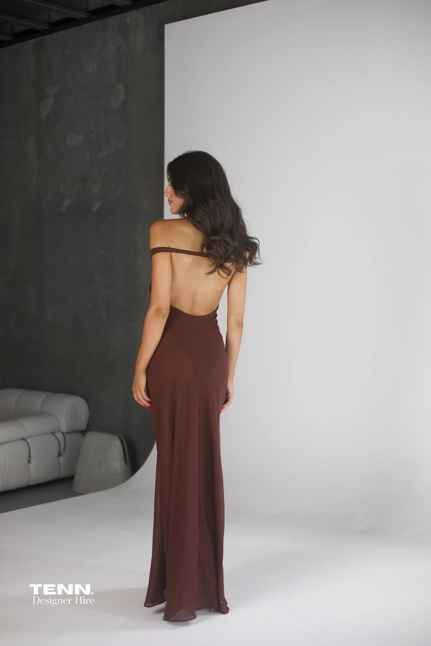 Brielle Dress - Espresso - Image 6
