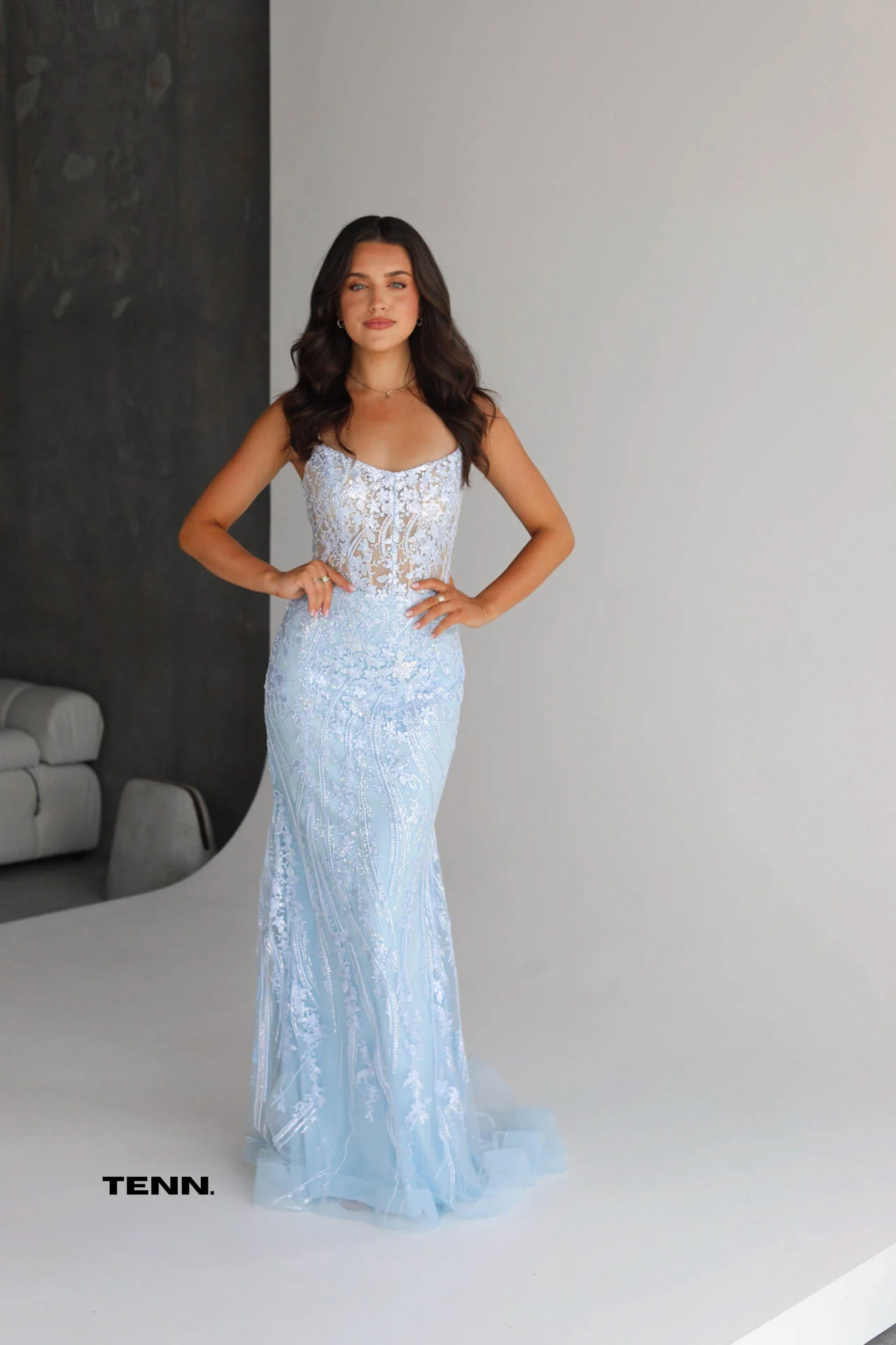 Butterfly Gown - Light Blue - Image 2