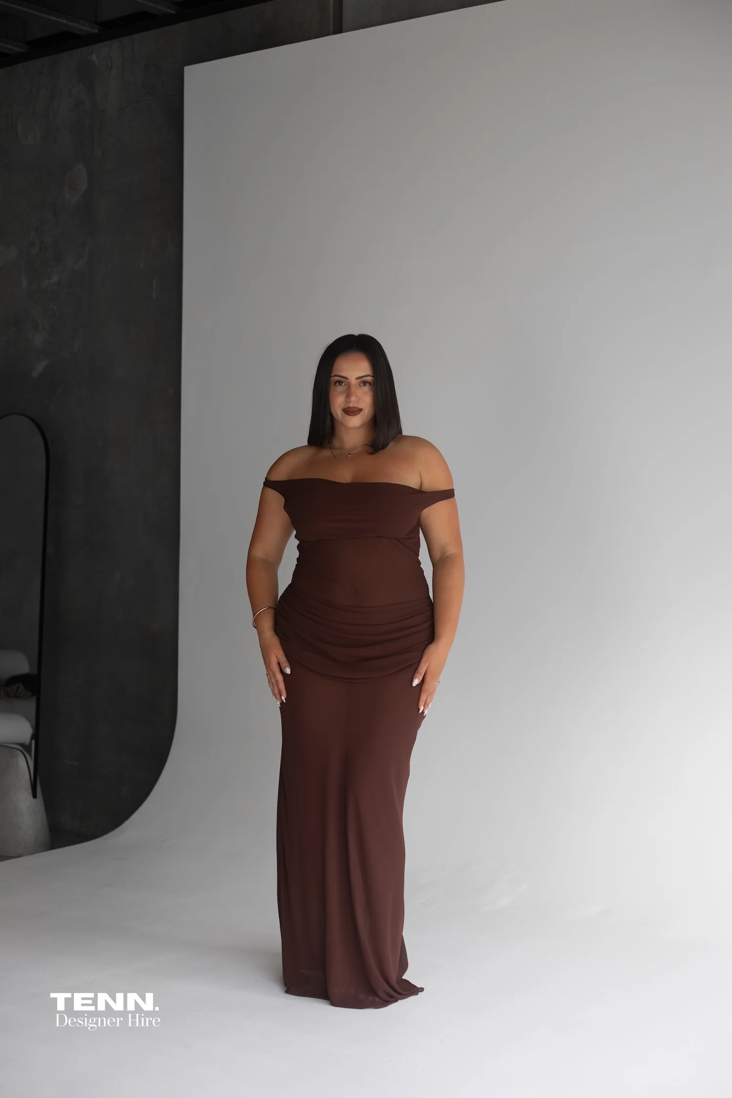 Cadence gown - Espresso - Image 7