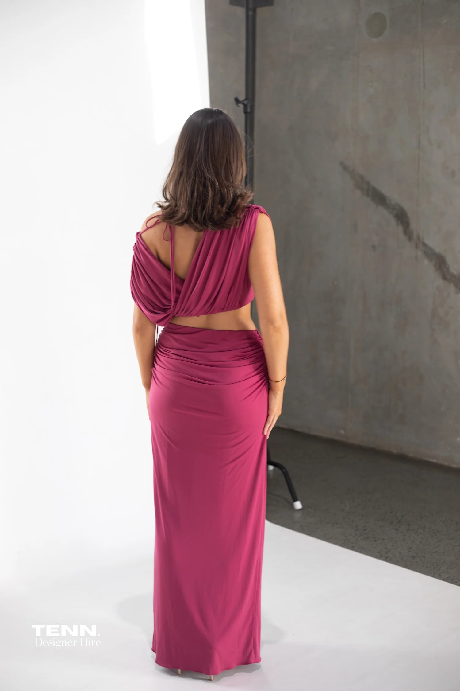 Celia Top and Maxi Skirt - Rose Wine - Image 3