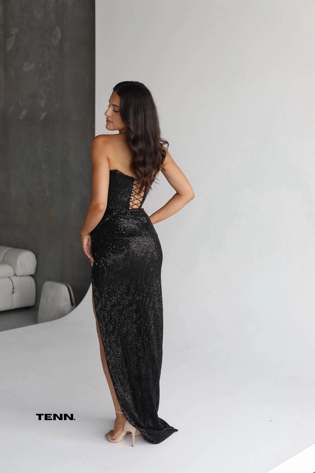 Chanel Gown - Black - Image 5