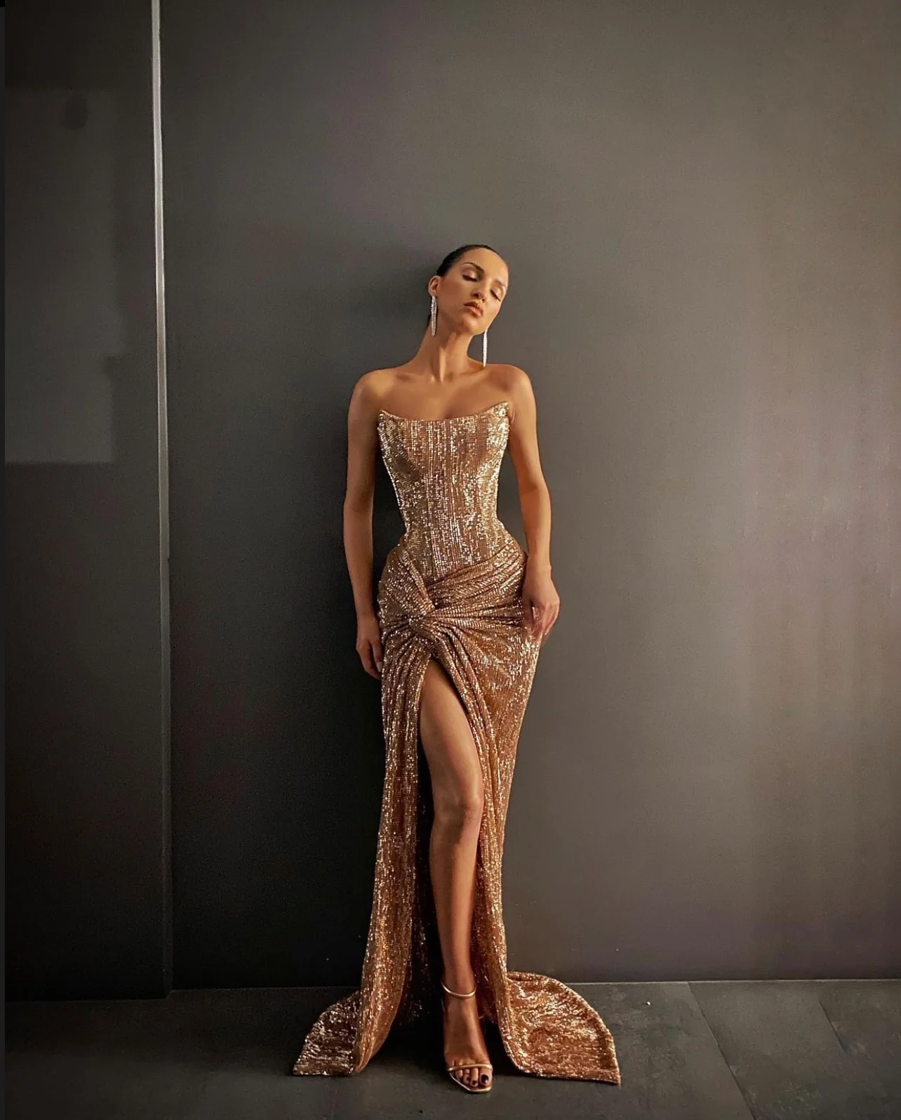 Chanel Gown - Rose Gold - Image 6