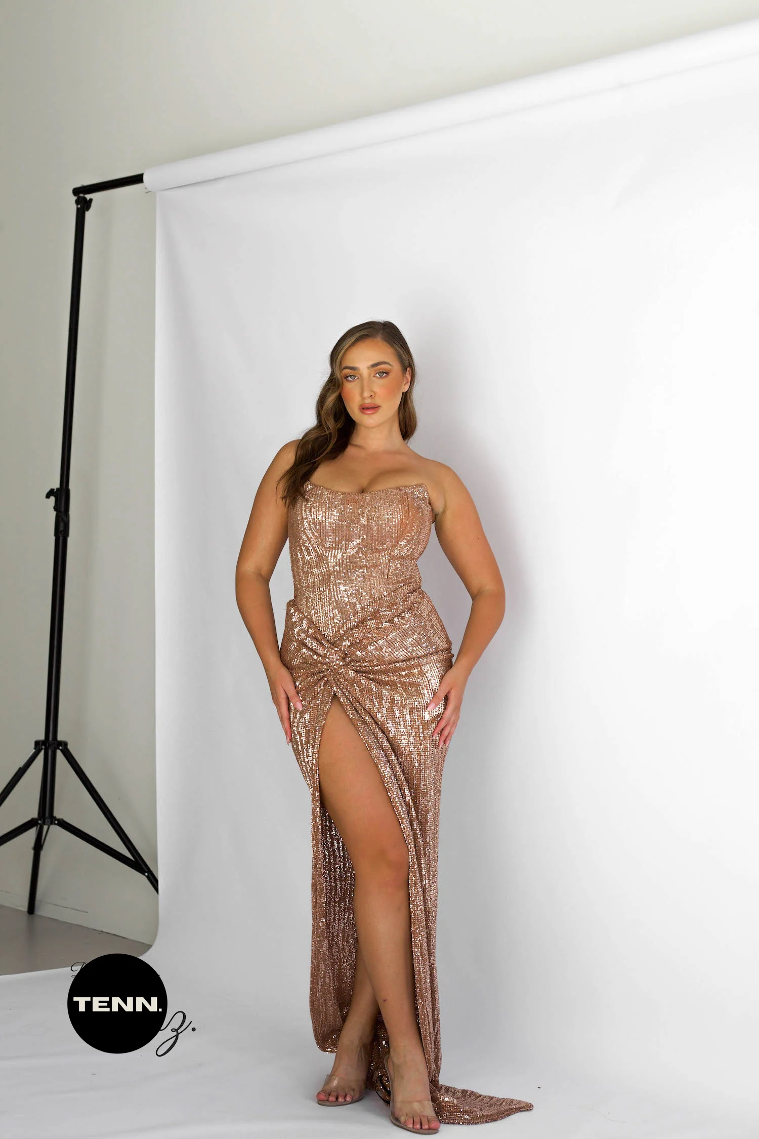 Chanel Gown - Rose Gold - Image 7