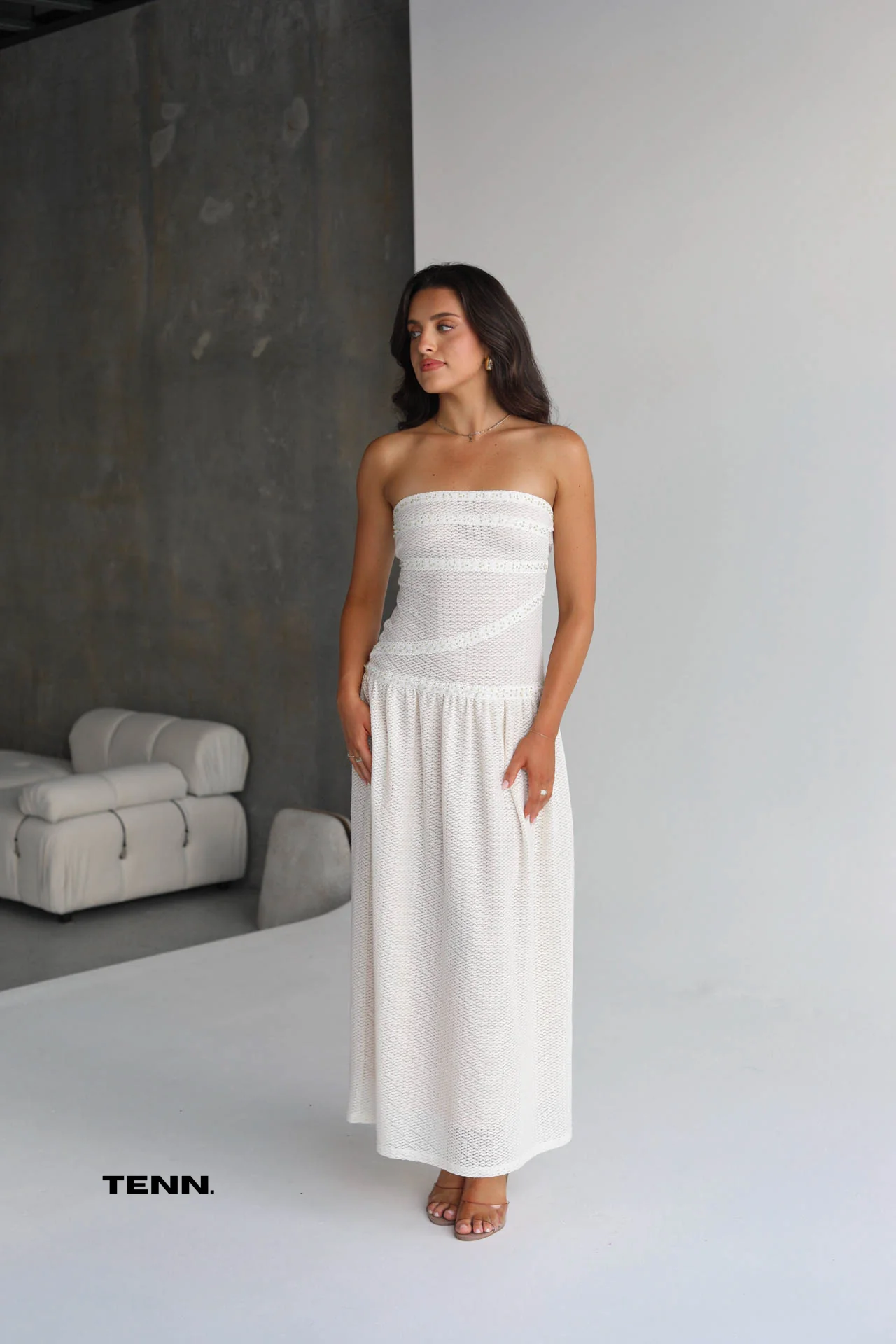 Colette Dress - Ivory