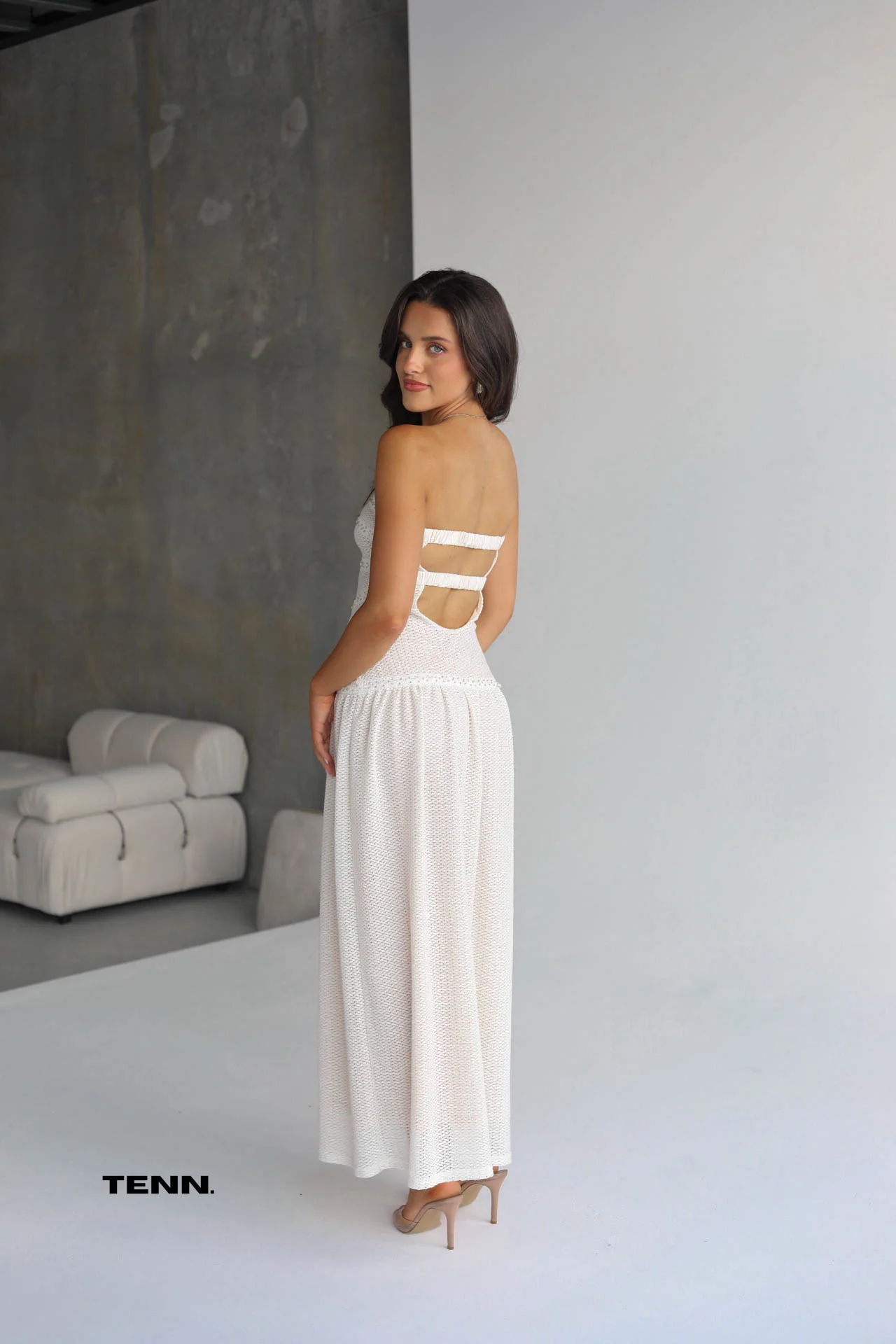Colette Dress - Ivory - Image 2
