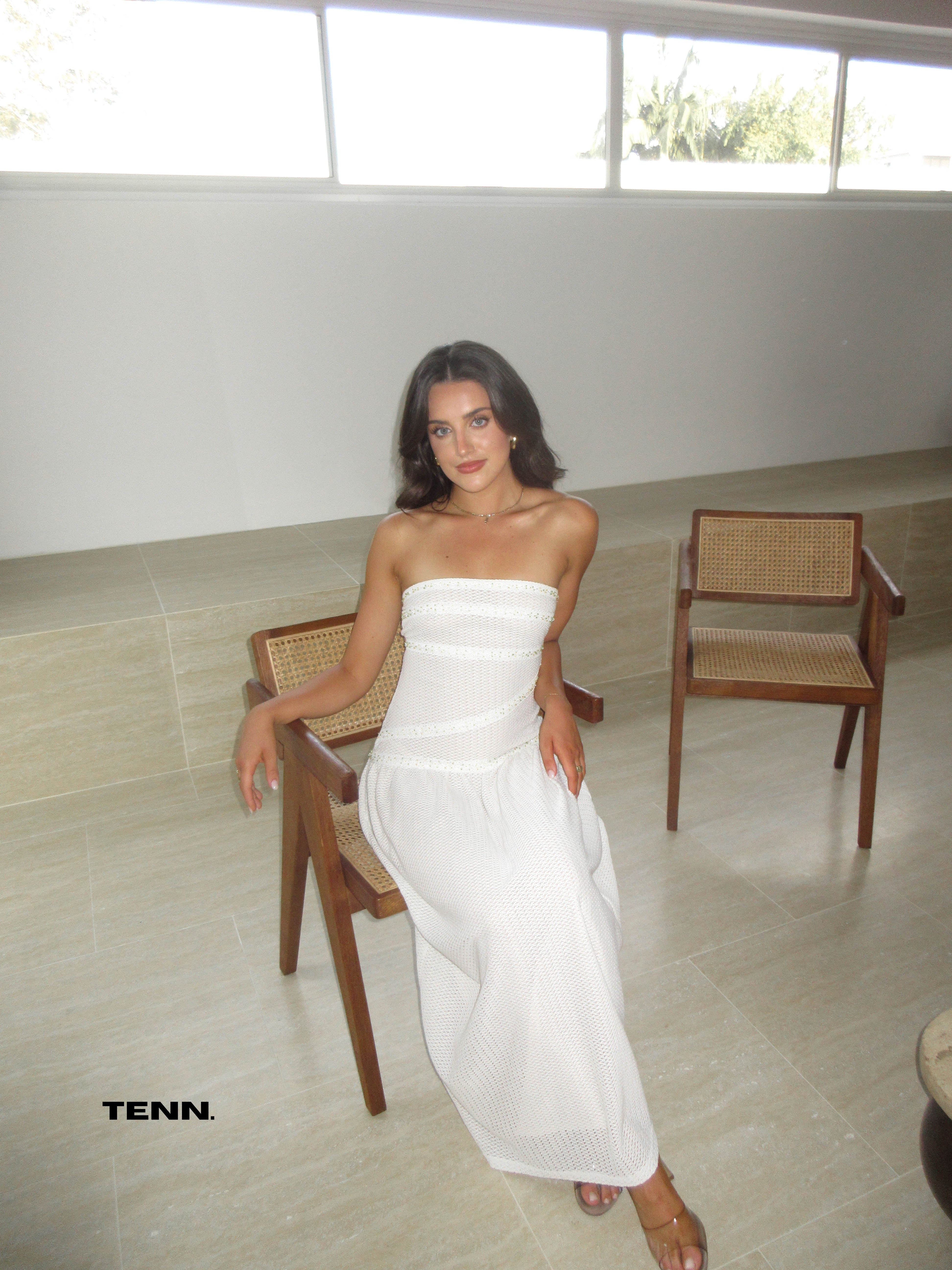 Colette Dress - Ivory - Image 6
