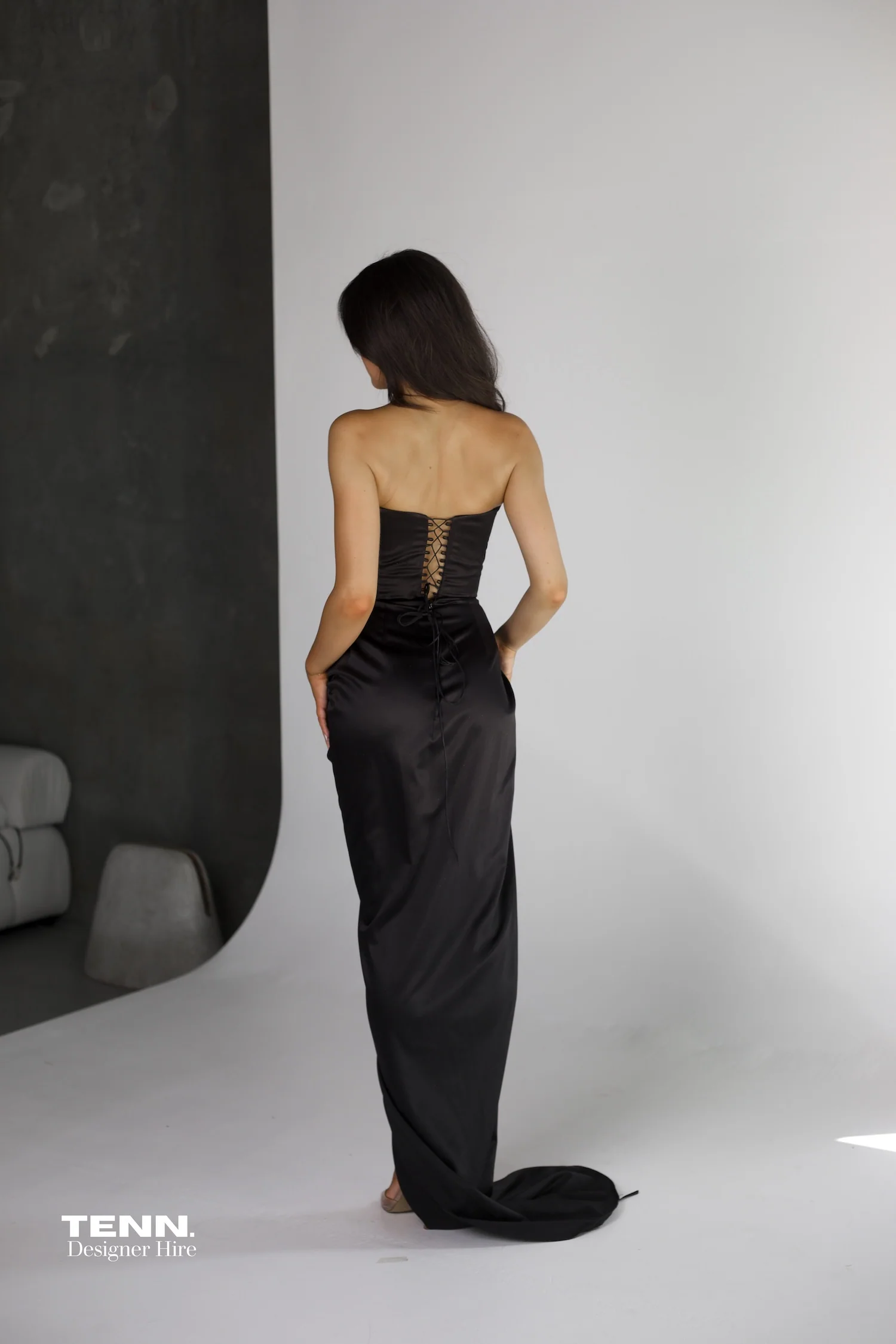 Amity Gown - Black - Image 5