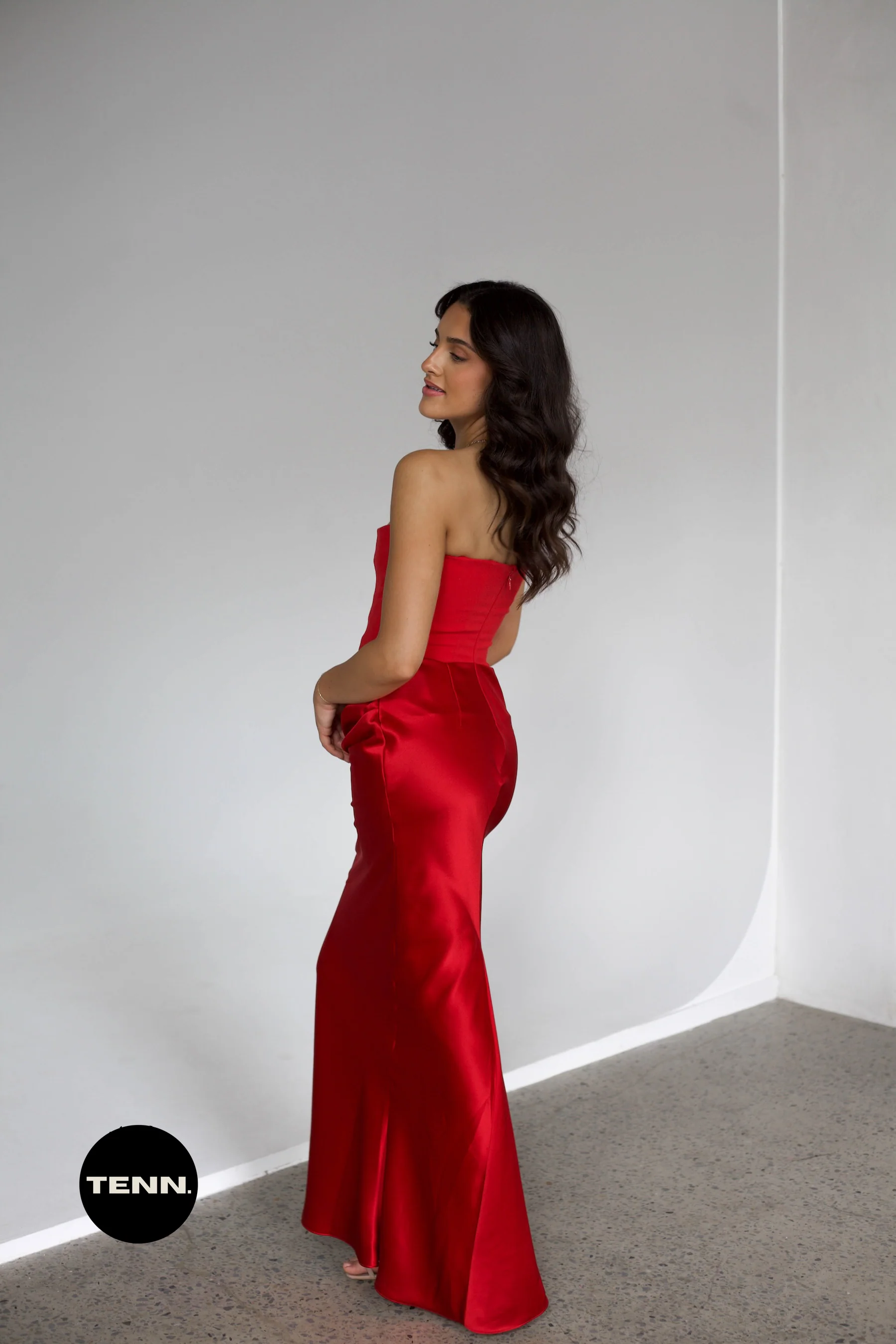 Persephone Corset Gown - Red - Image 3
