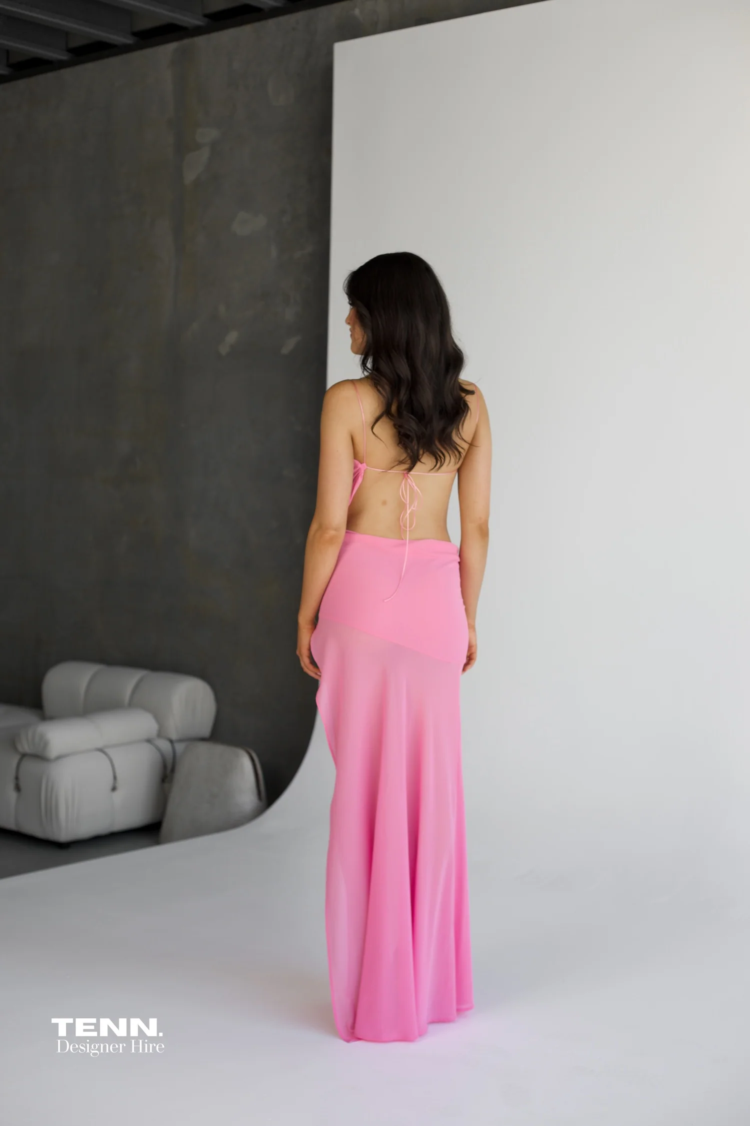 Dahlia Gown - Candy Pink - Image 4