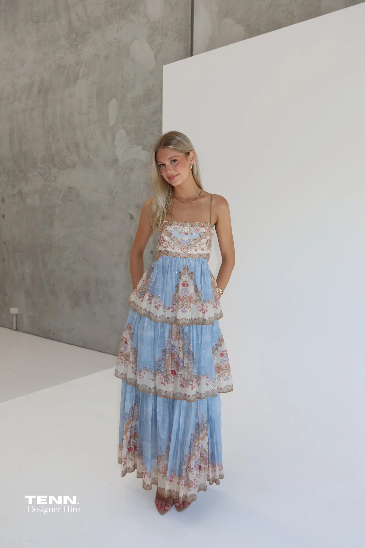 Daylight Tiered Maxi Dress