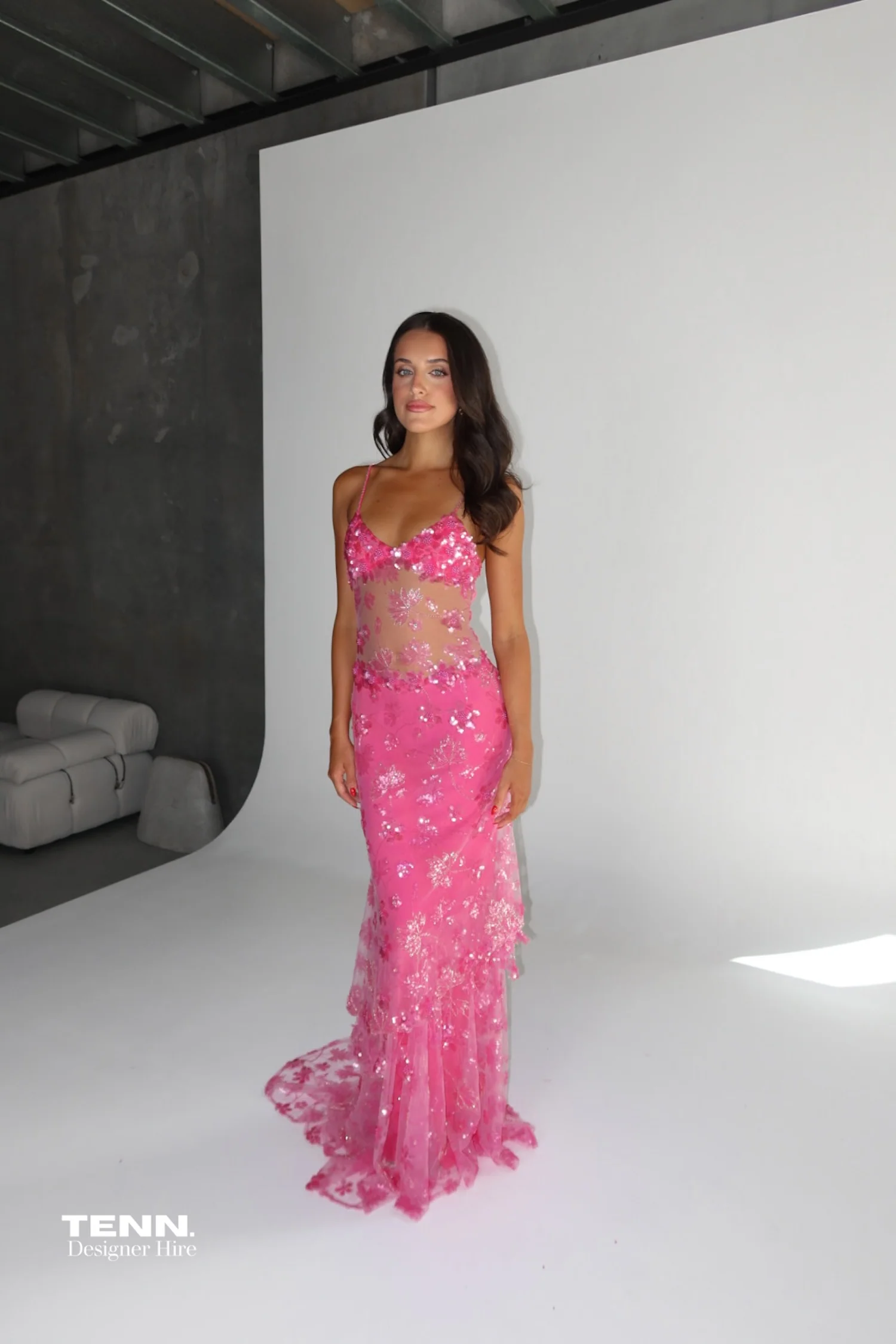 Delilah Maxi Dress - Pink - Image 2