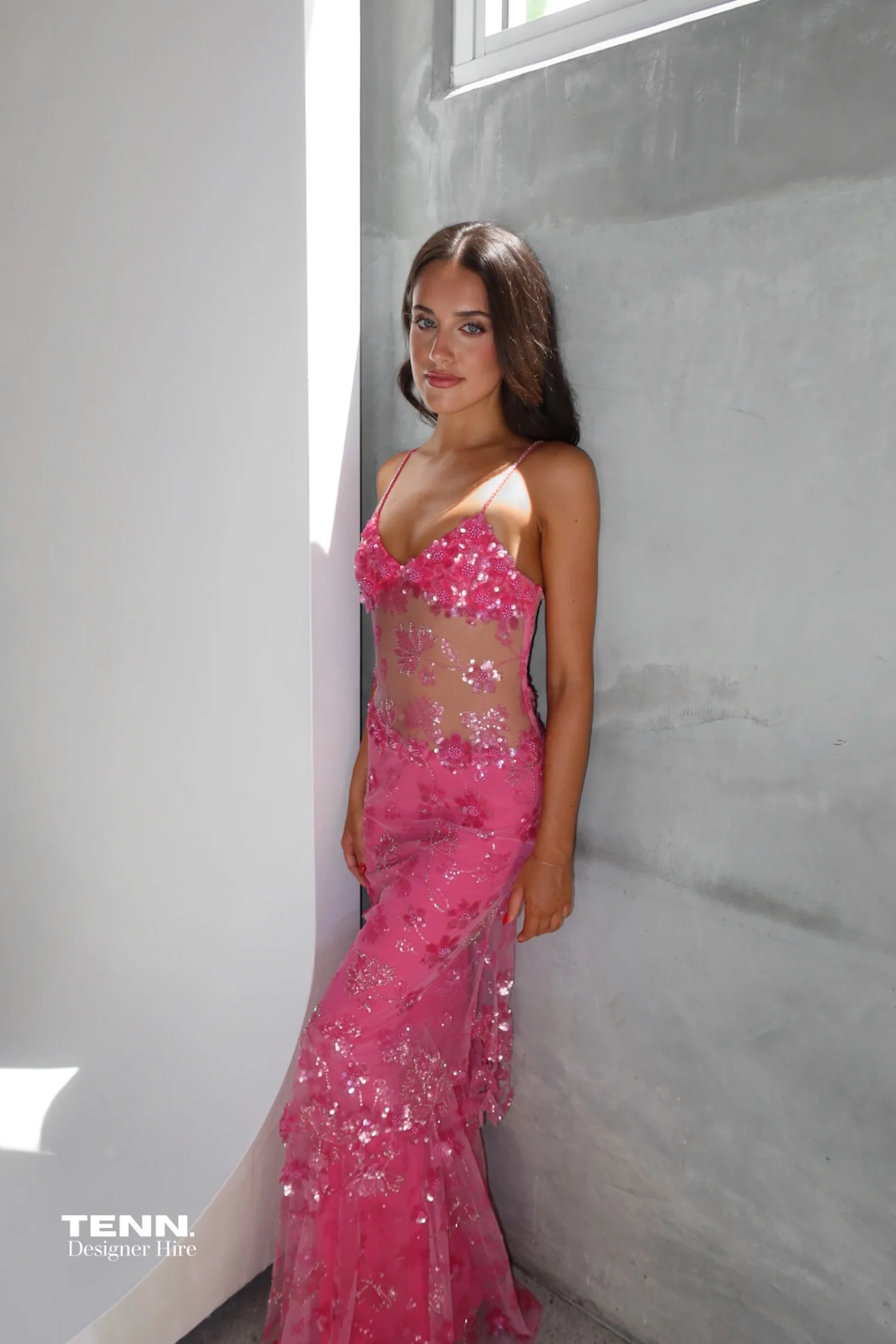 Delilah Maxi Dress - Pink - Image 3
