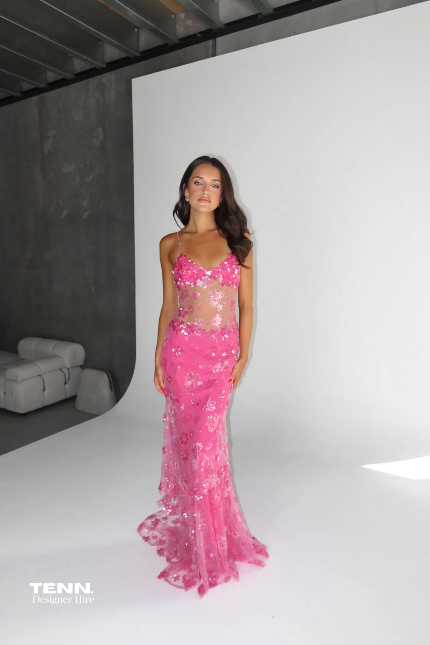 Delilah Maxi Dress - Pink - Image 4