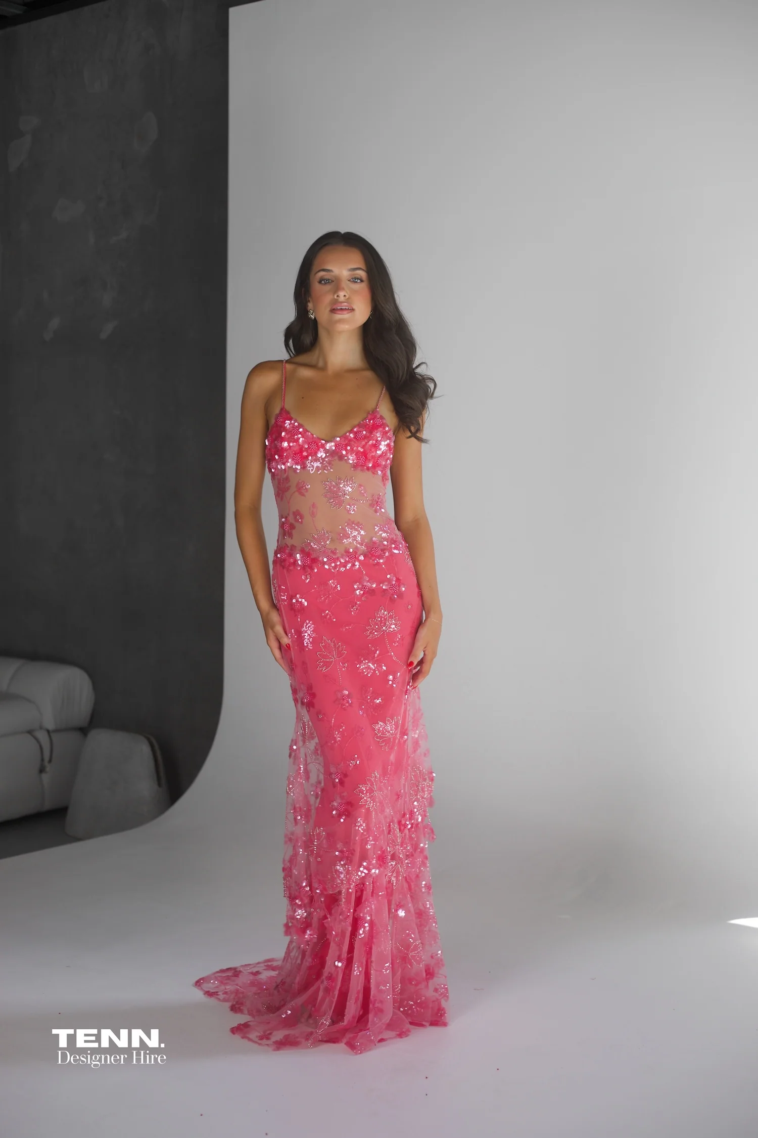 Delilah Maxi Dress - Pink - Image 5