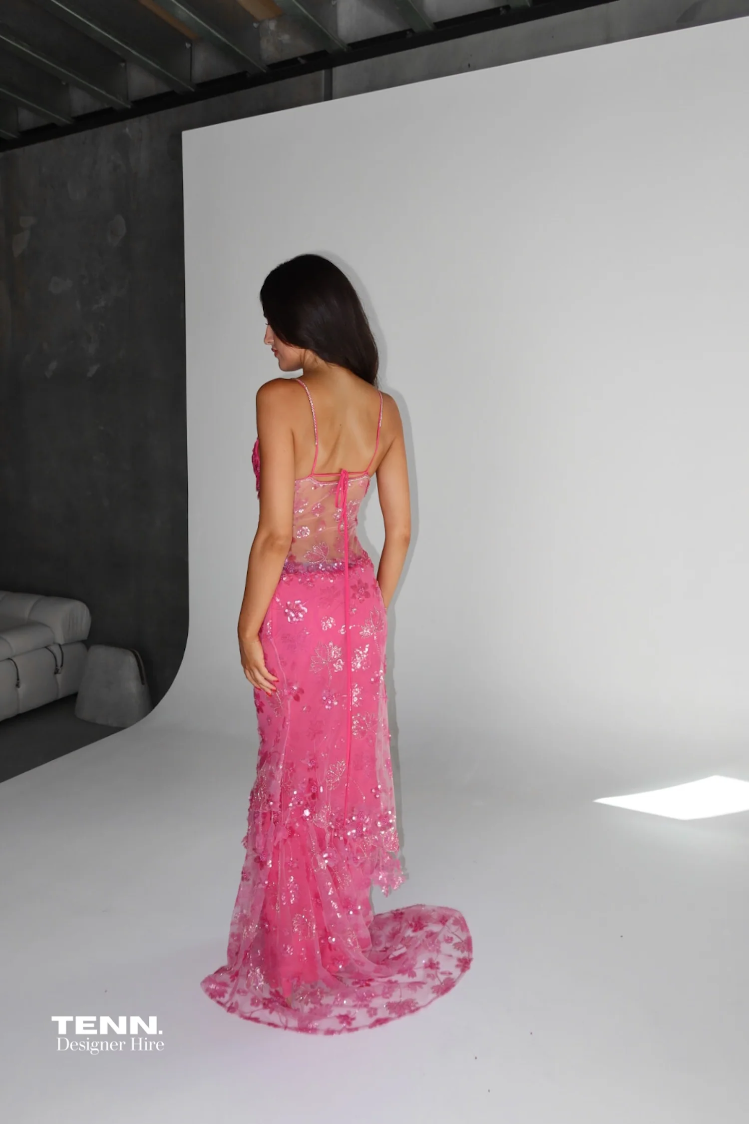 Delilah Maxi Dress - Pink - Image 6