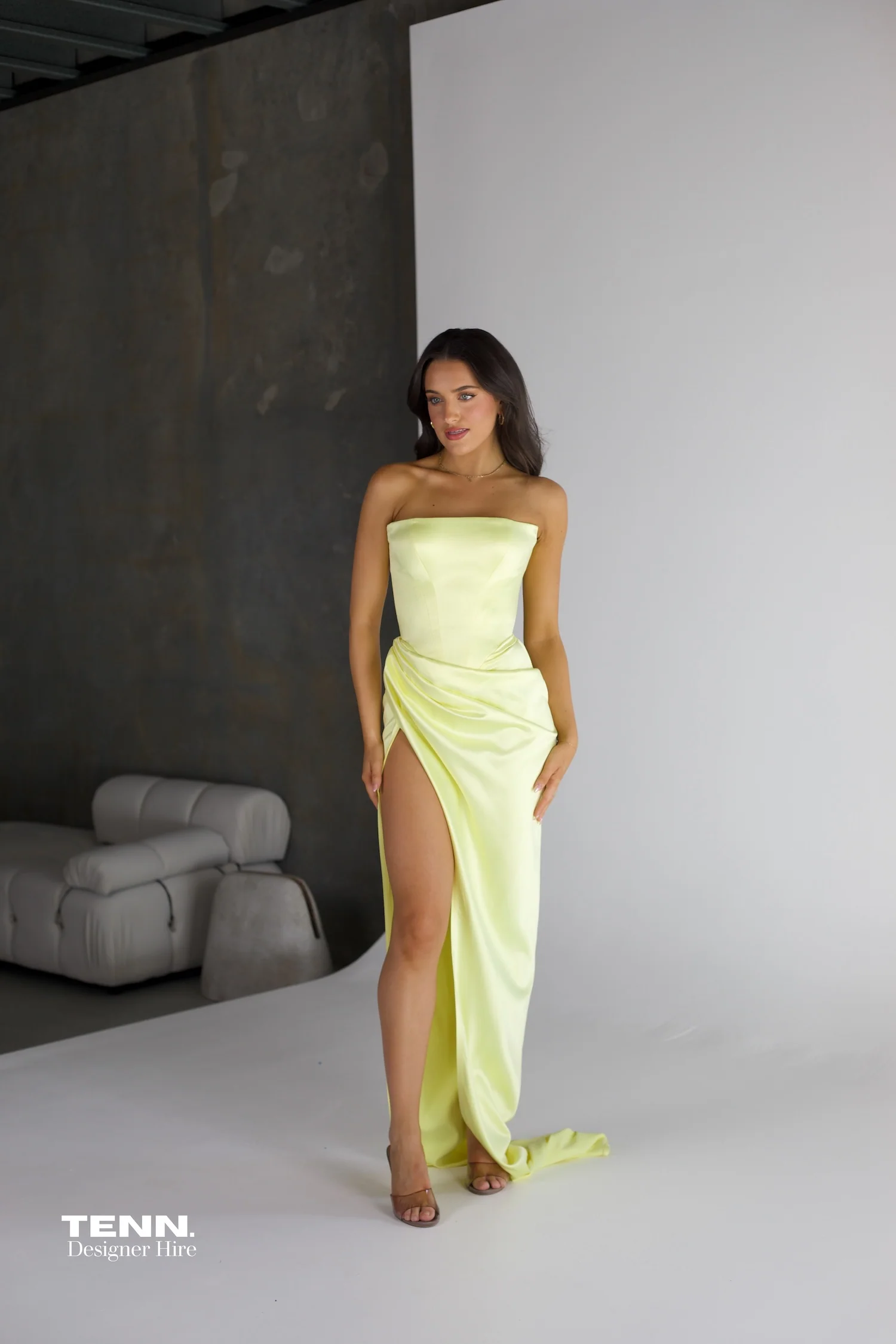 Diour Gown - Lemon - Image 3
