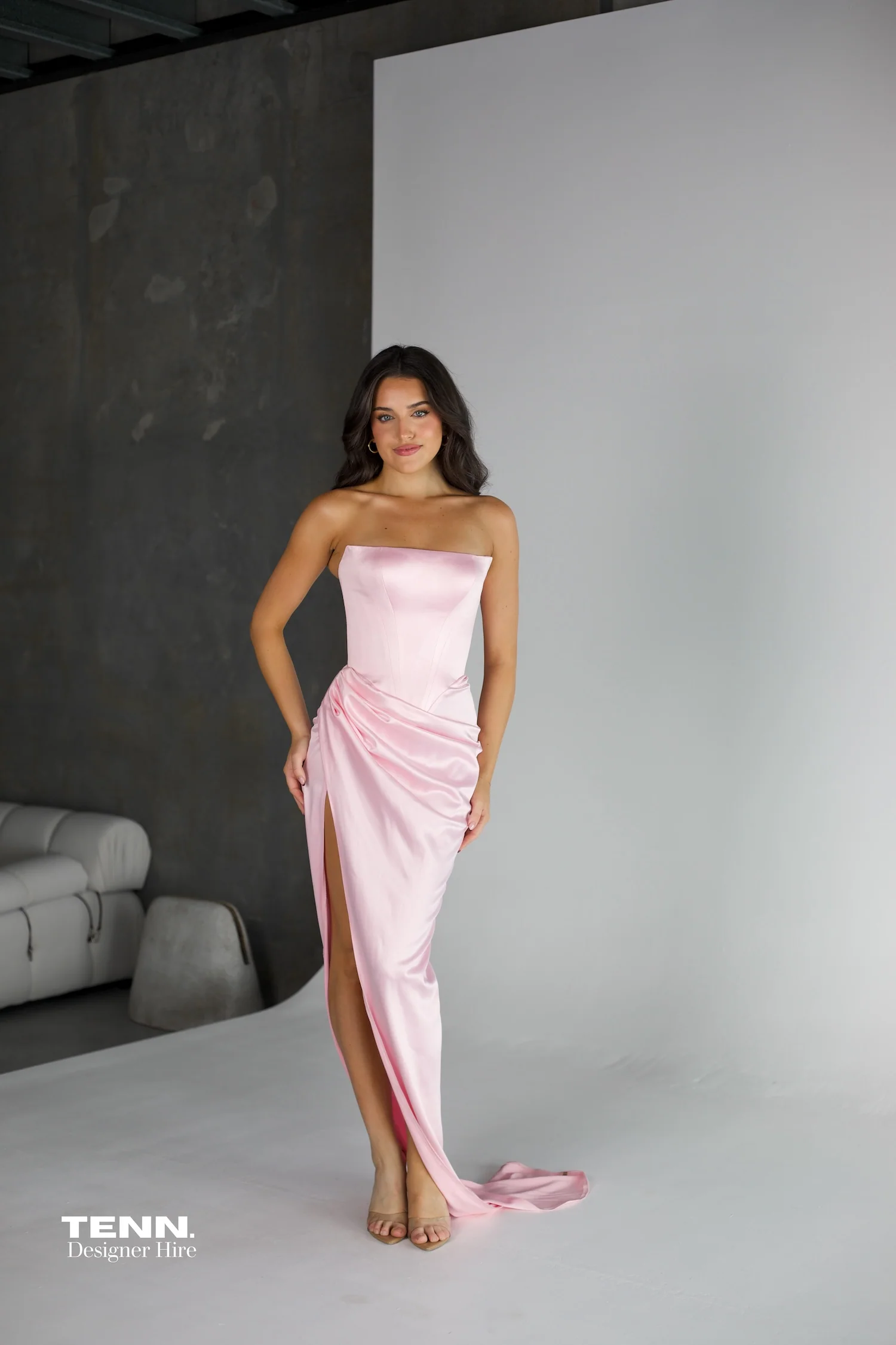 Diour Gown - Ballet Pink - Image 3