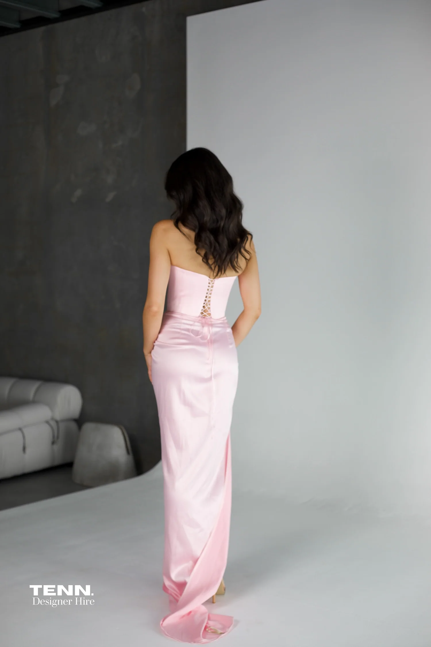 Diour Gown - Ballet Pink - Image 4