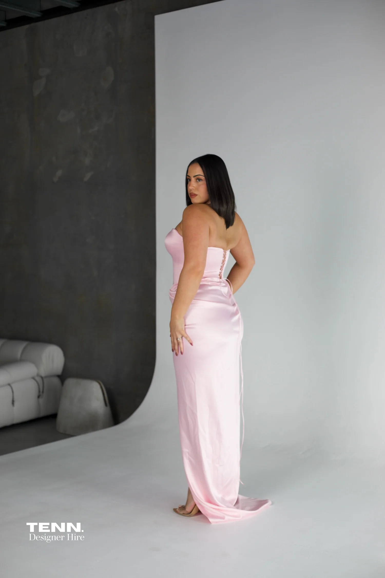 Diour Gown - Ballet Pink - Image 6