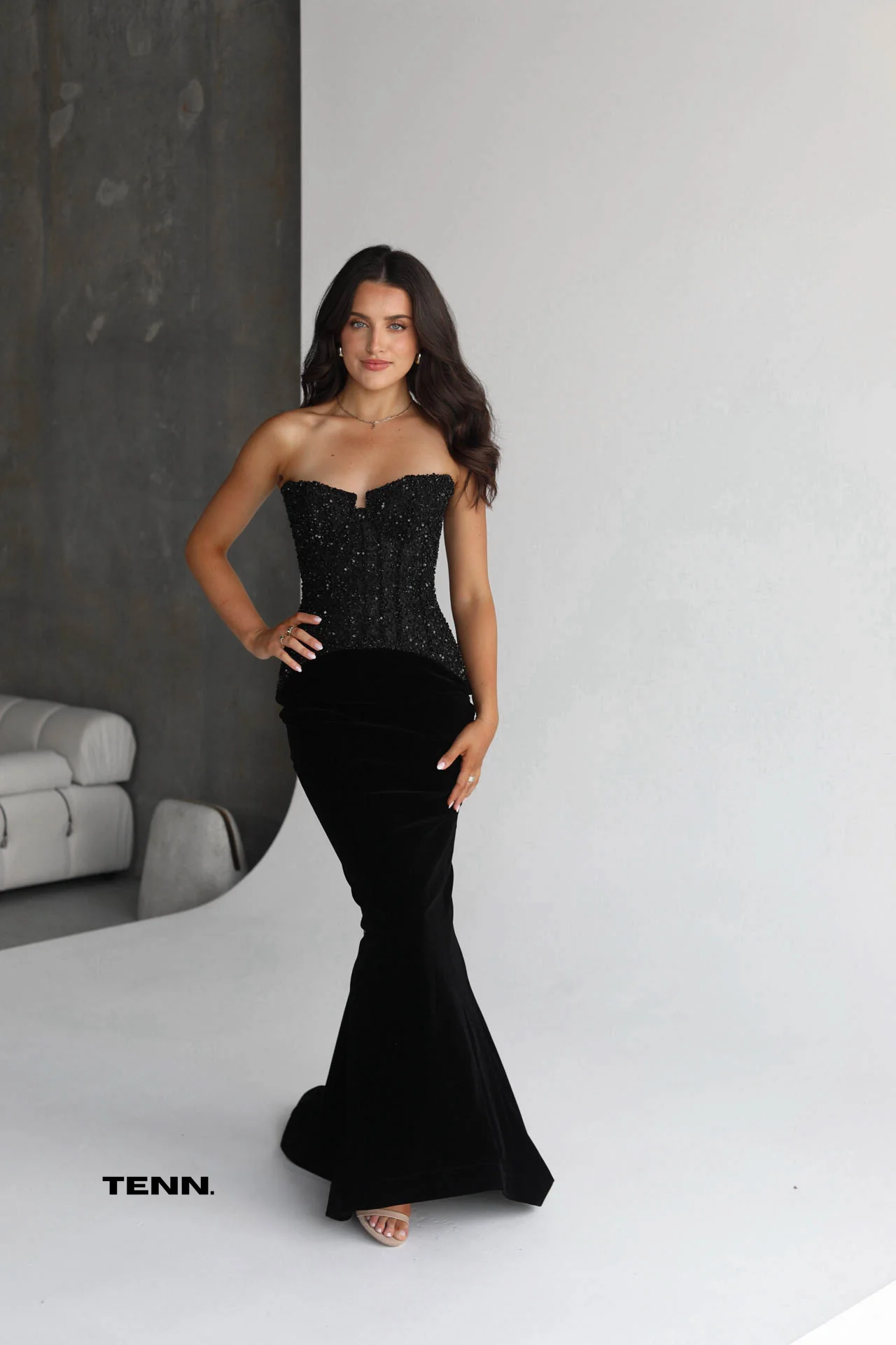 Divine Gown - Black - Image 3