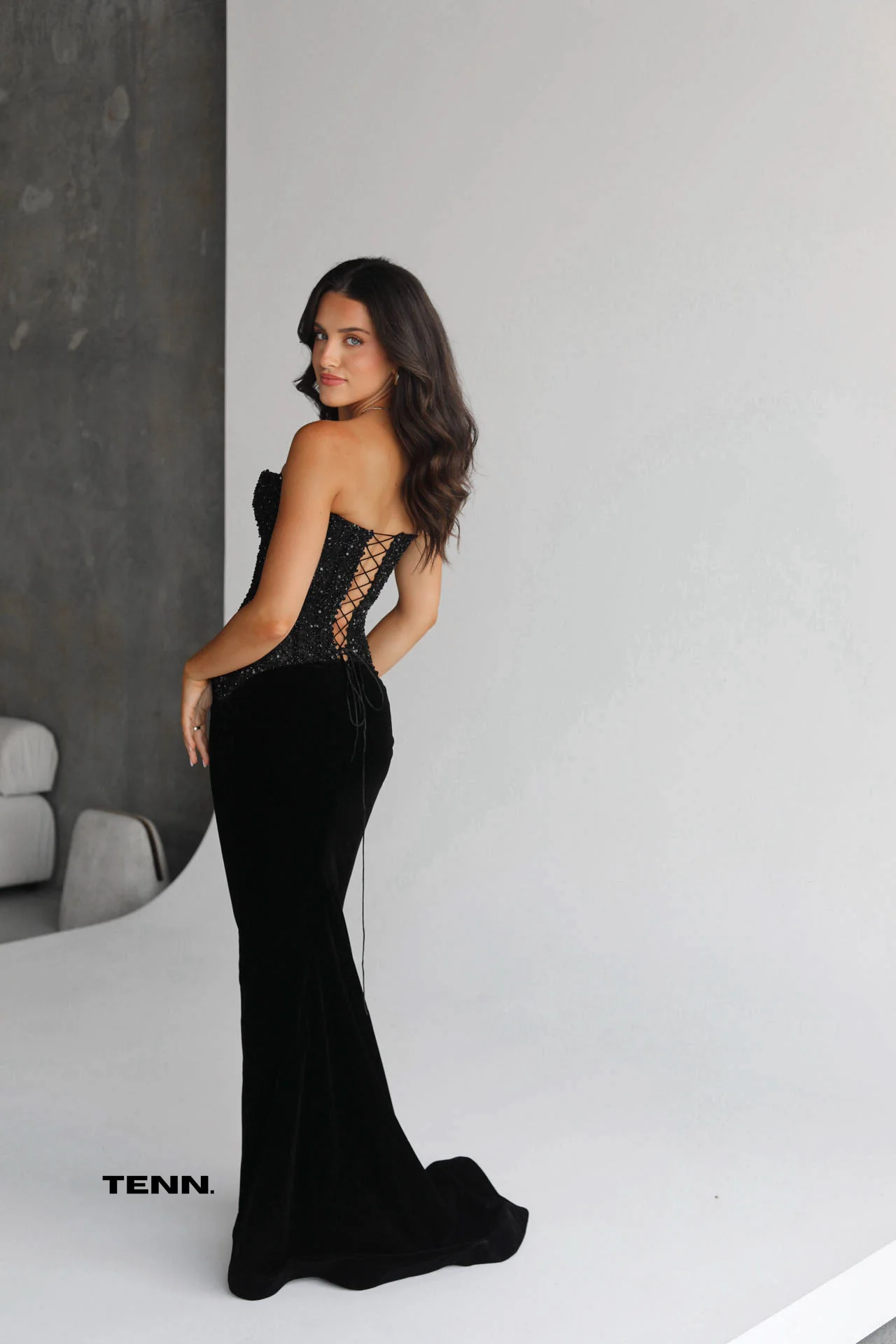 Divine Gown - Black - Image 4