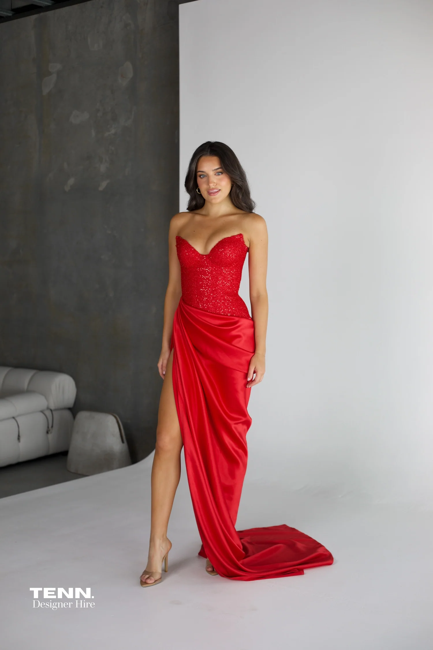 Duchess Gown - Red