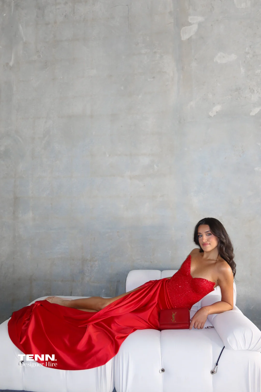 Duchess Gown - Red - Image 4