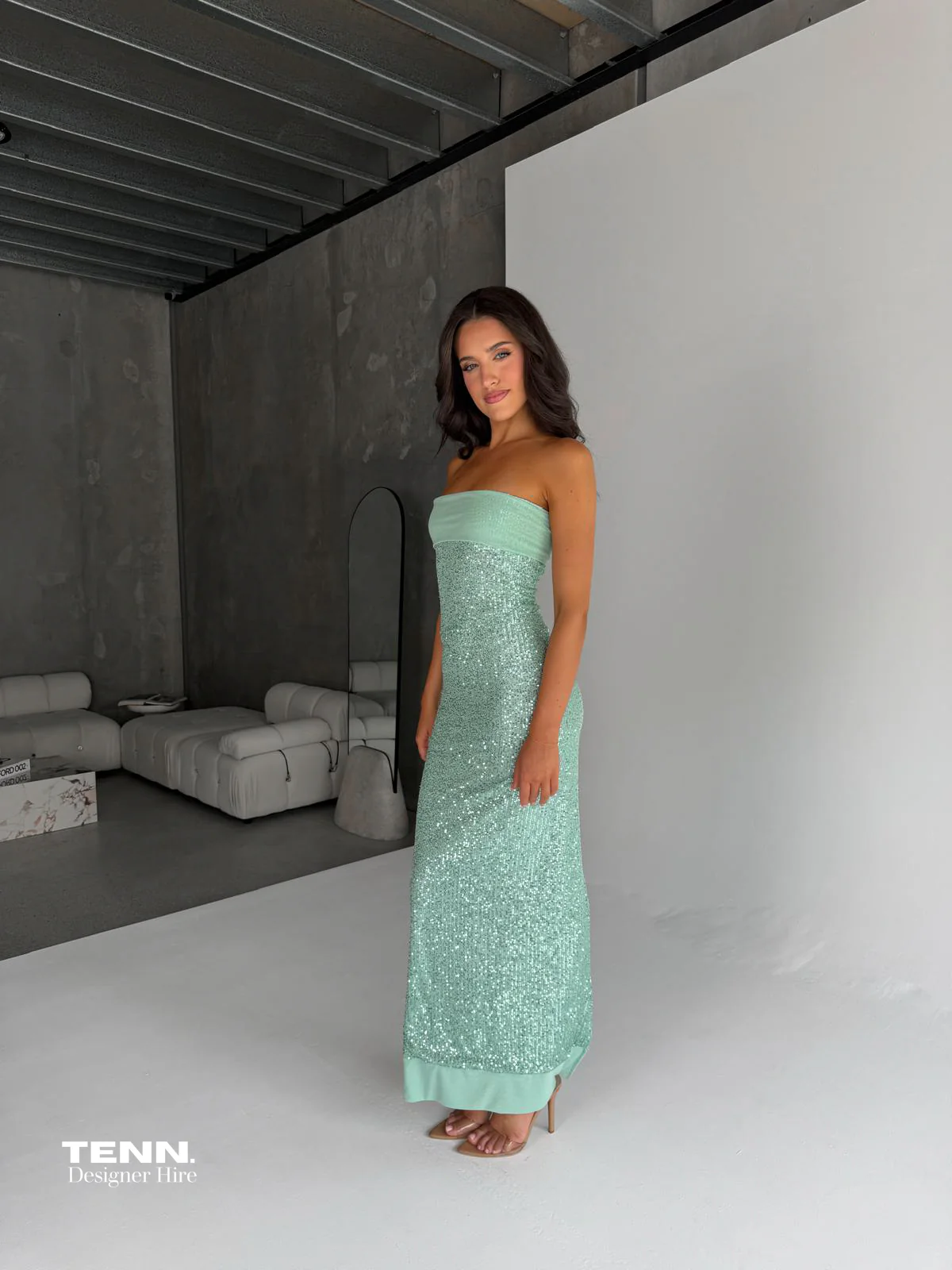 Elizabeth Dress- Malachite - Image 2