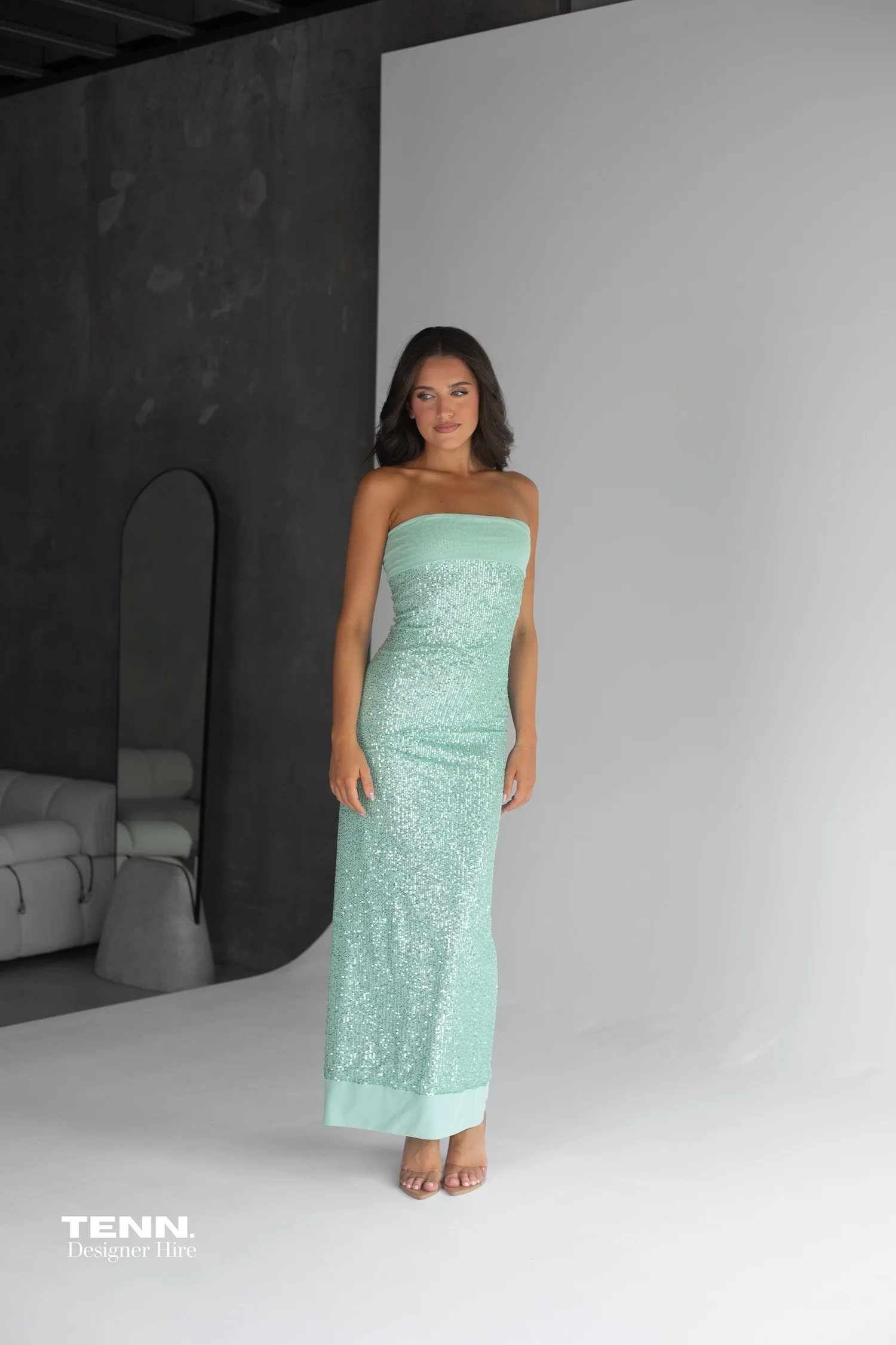 Elizabeth Dress- Malachite - Image 6