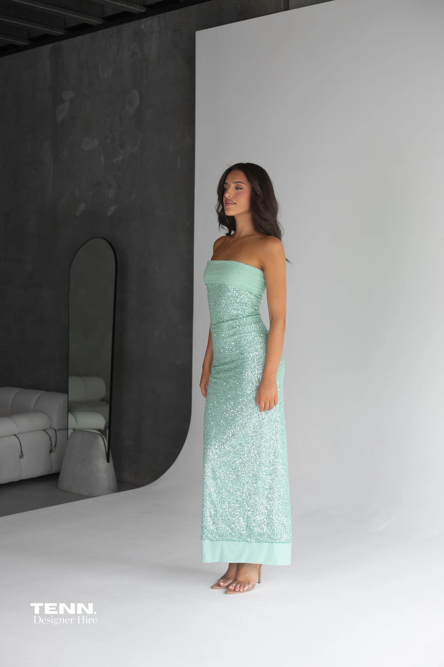 Elizabeth Dress- Malachite - Image 7