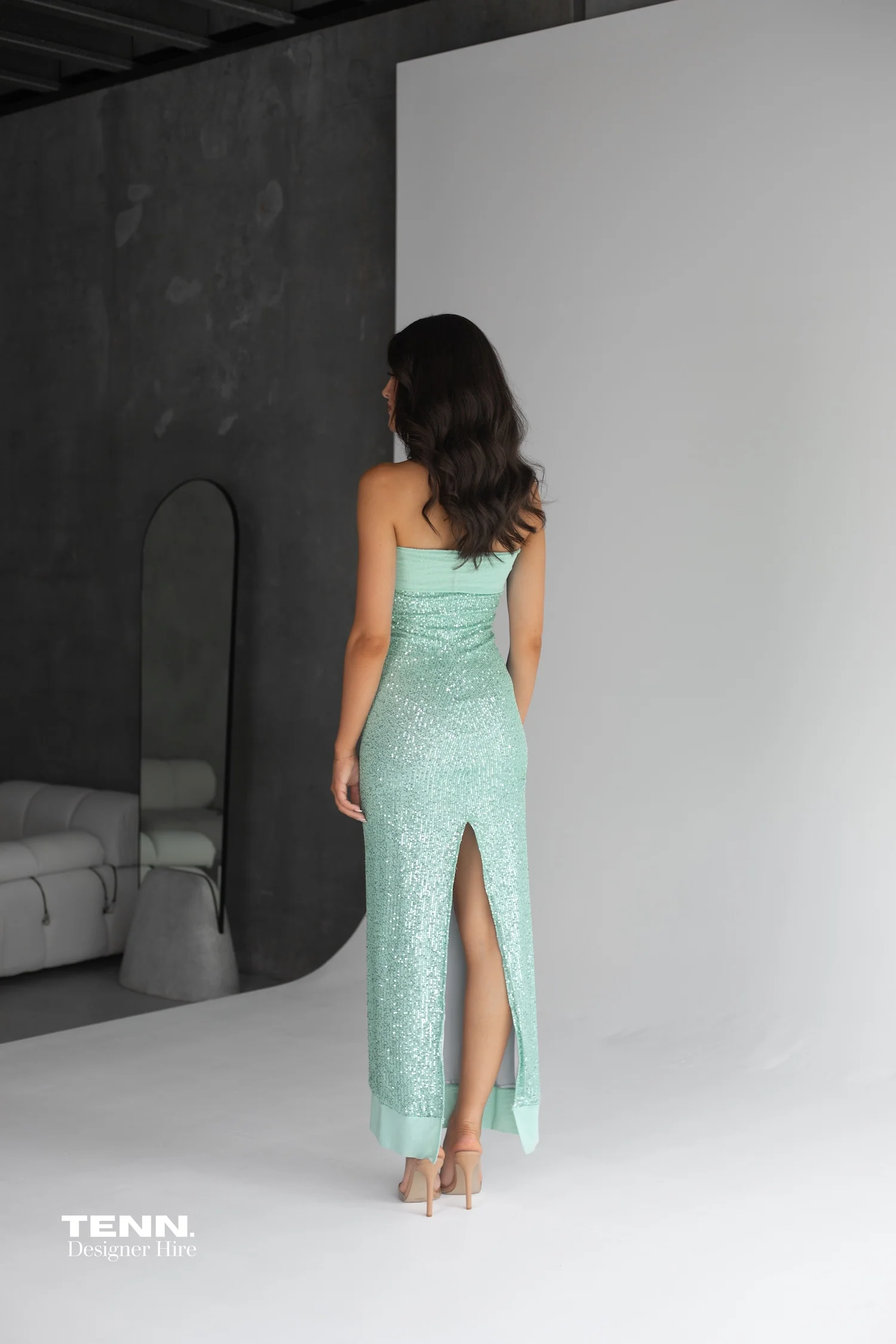 Elizabeth Dress- Malachite - Image 8