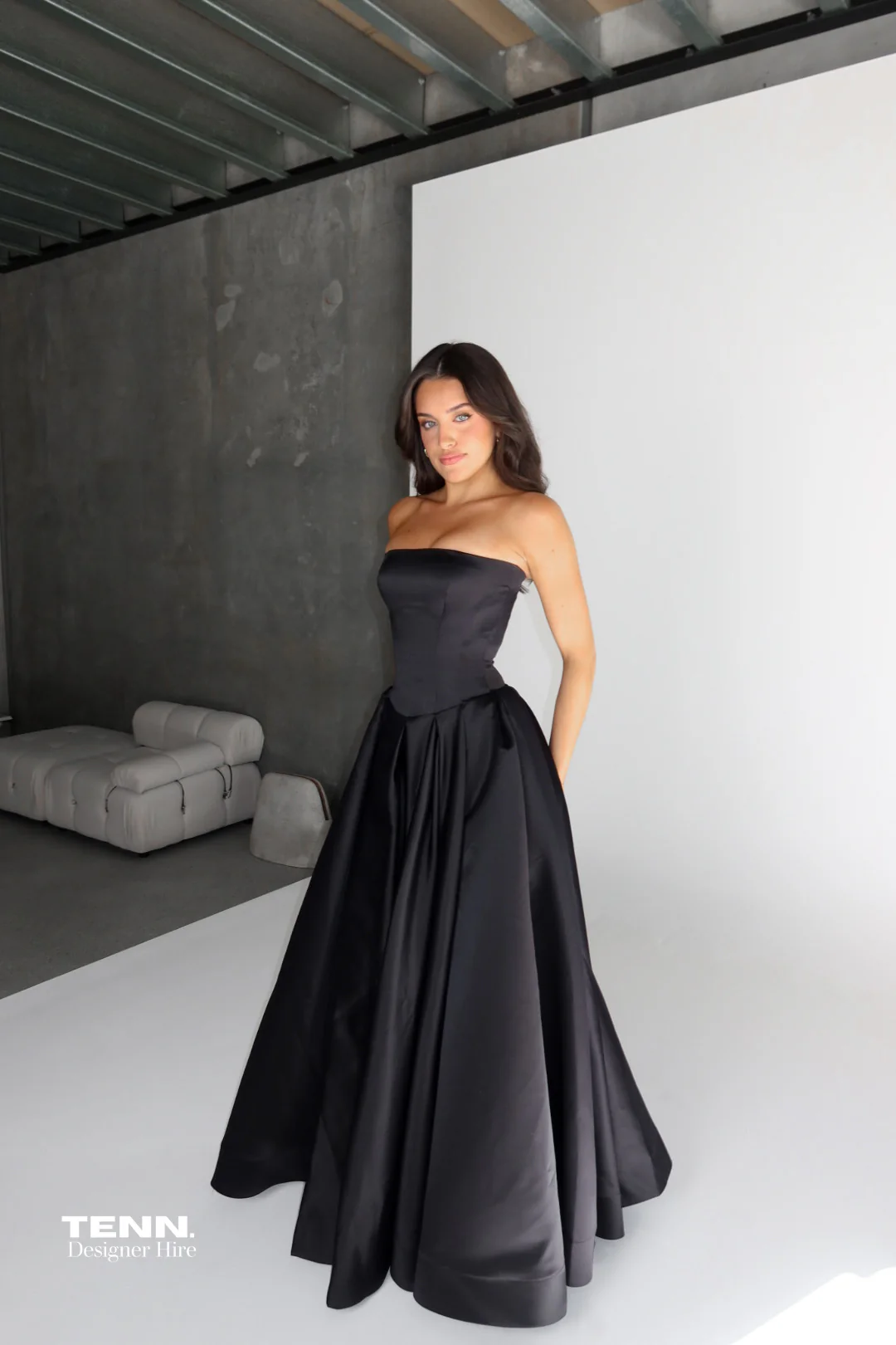 Elodie Gown - Black - Image 5