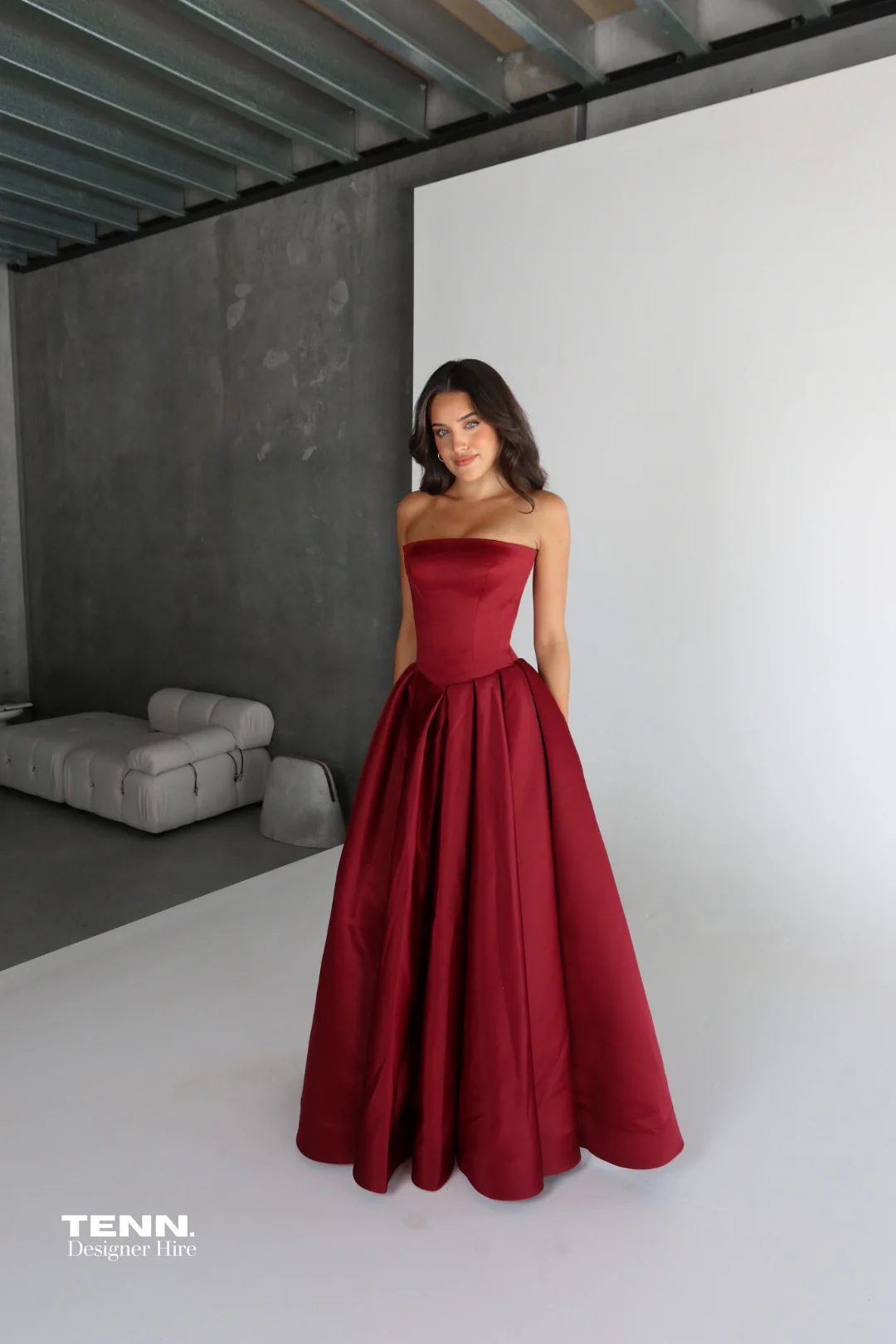 Elodie Gown - Wine - Image 5
