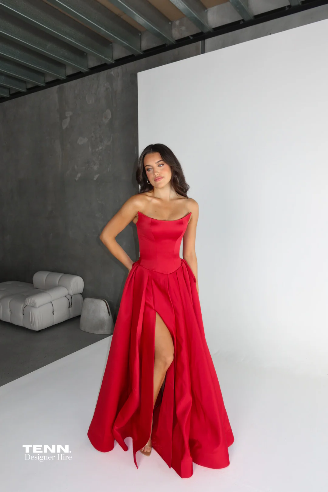 Gabriella Gown - Red - Image 4