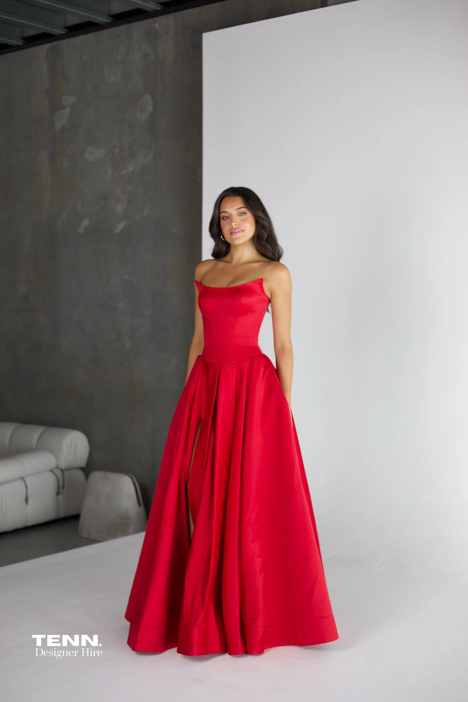 Gabriella Gown - Red - Image 5
