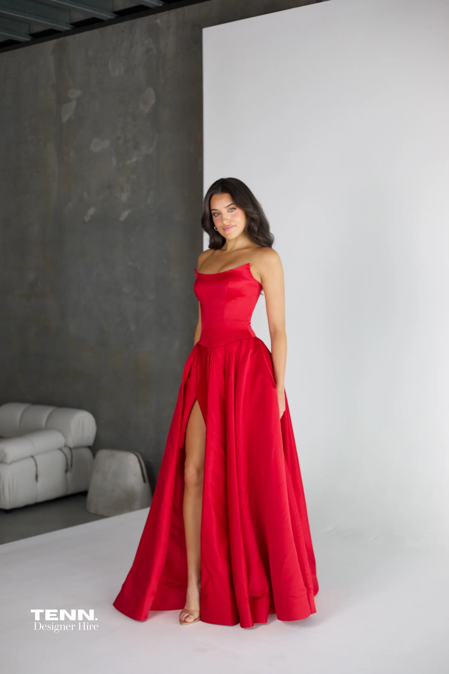 Gabriella Gown - Red - Image 6